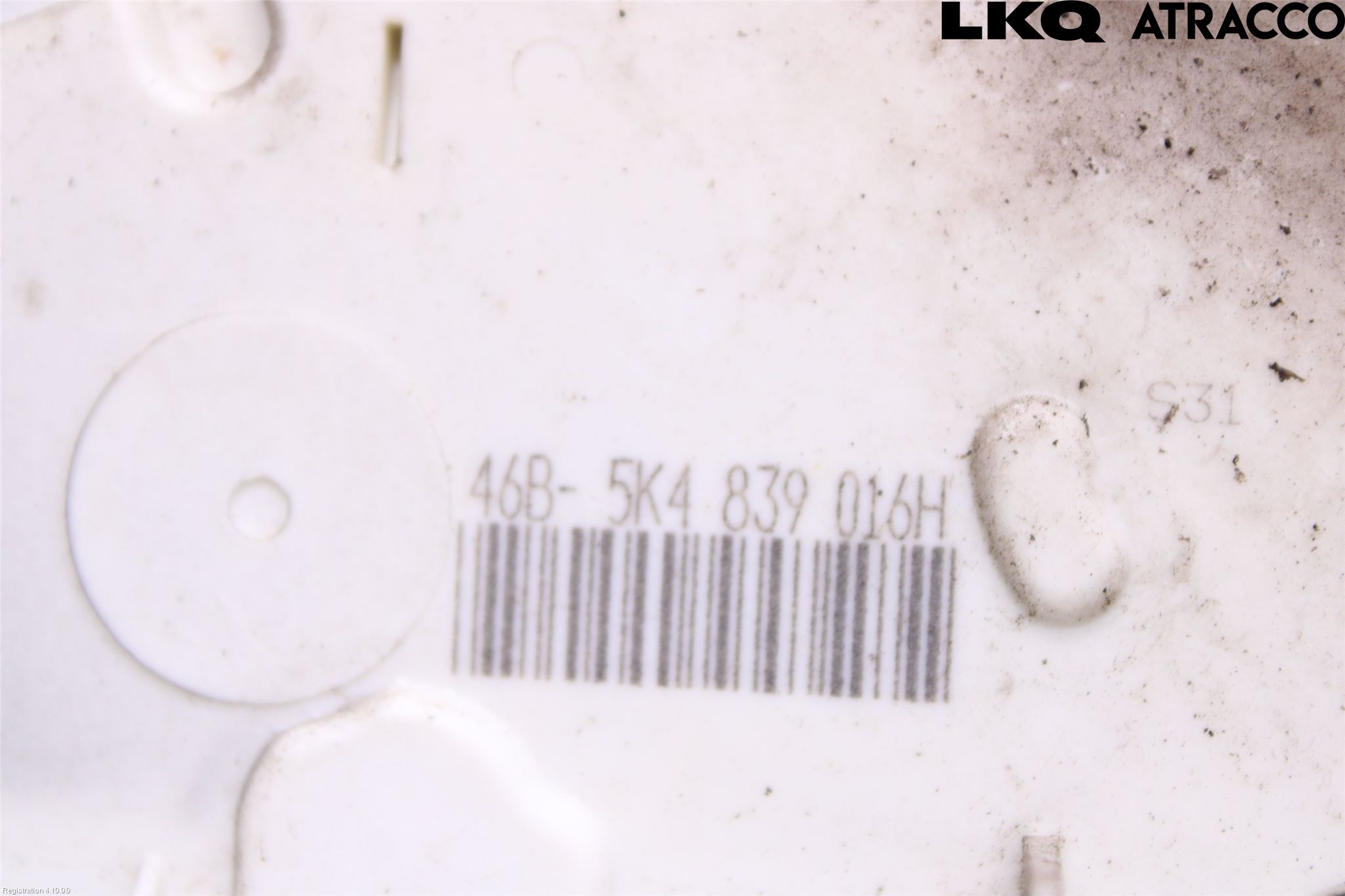 Volkswagen VW GOLF VI 09-13 Dørlås - Låsekasse