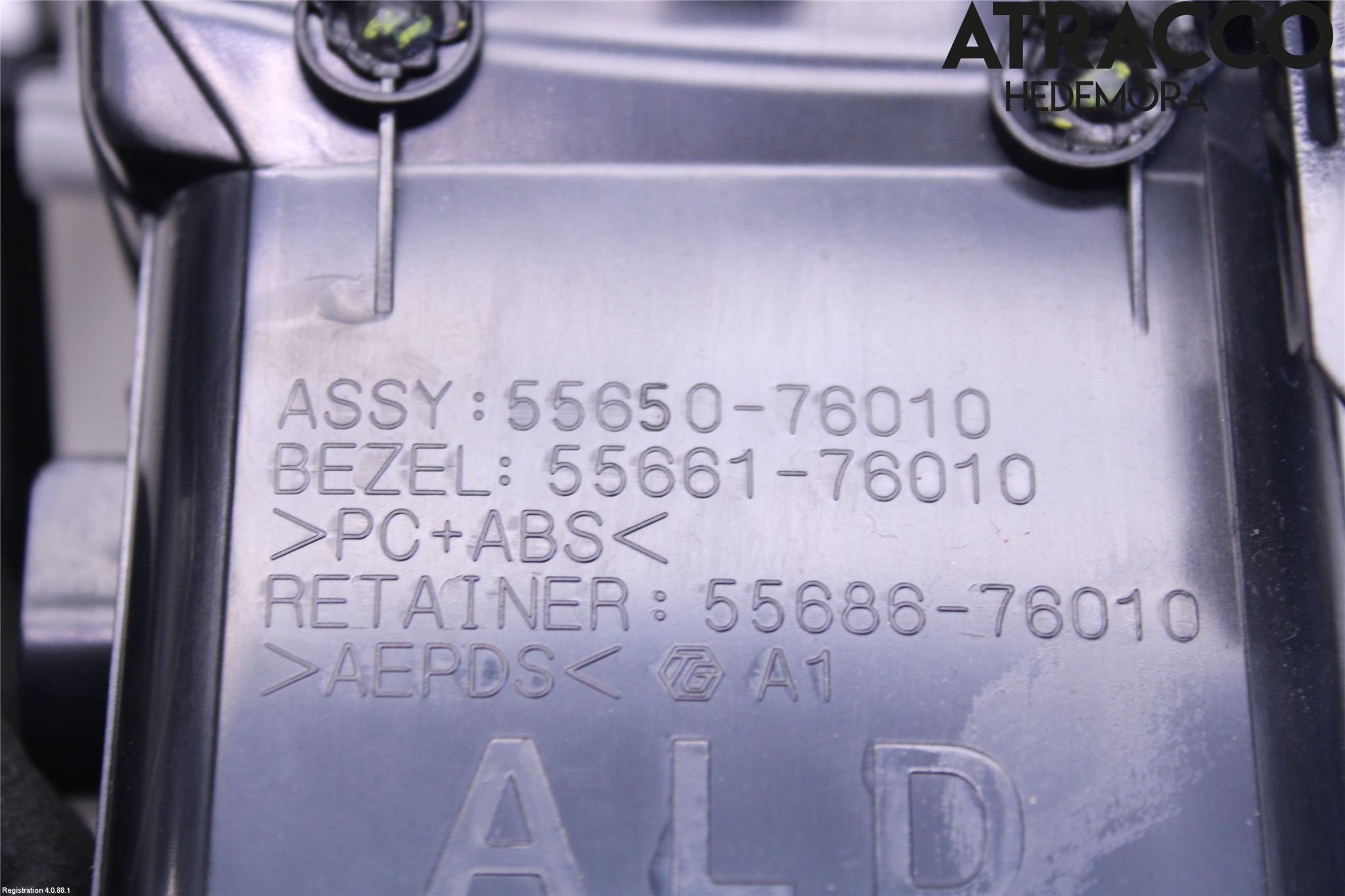 Lexus CT 200h Dashbord Kanal - Dyse