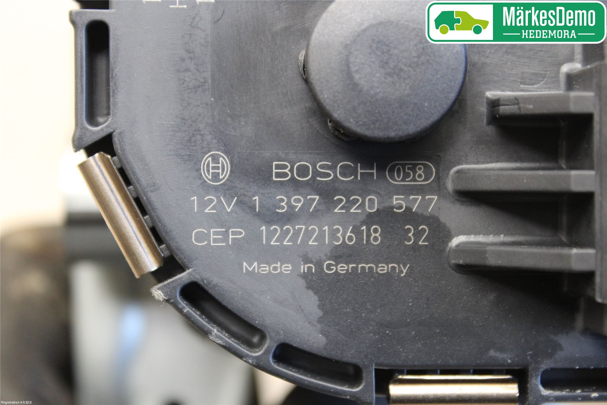 Peugeot 3008 09-16 Viskermotor Frontrute