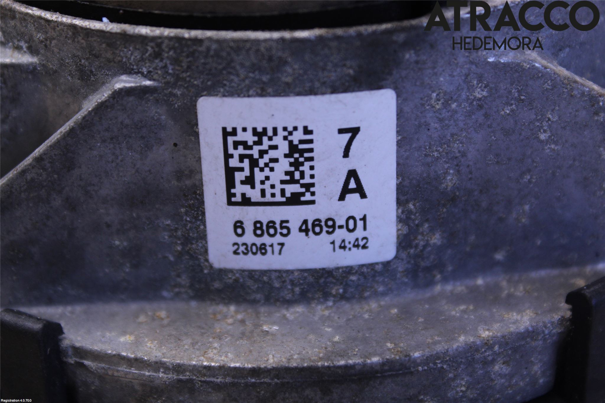 BMW 3 F30/F31/F80 12-19 Motor Feste Gummi