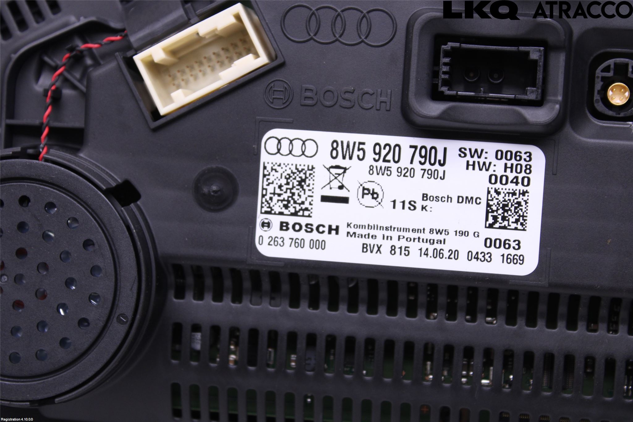 Audi A4/S4 B9 20- Instr Kombinert