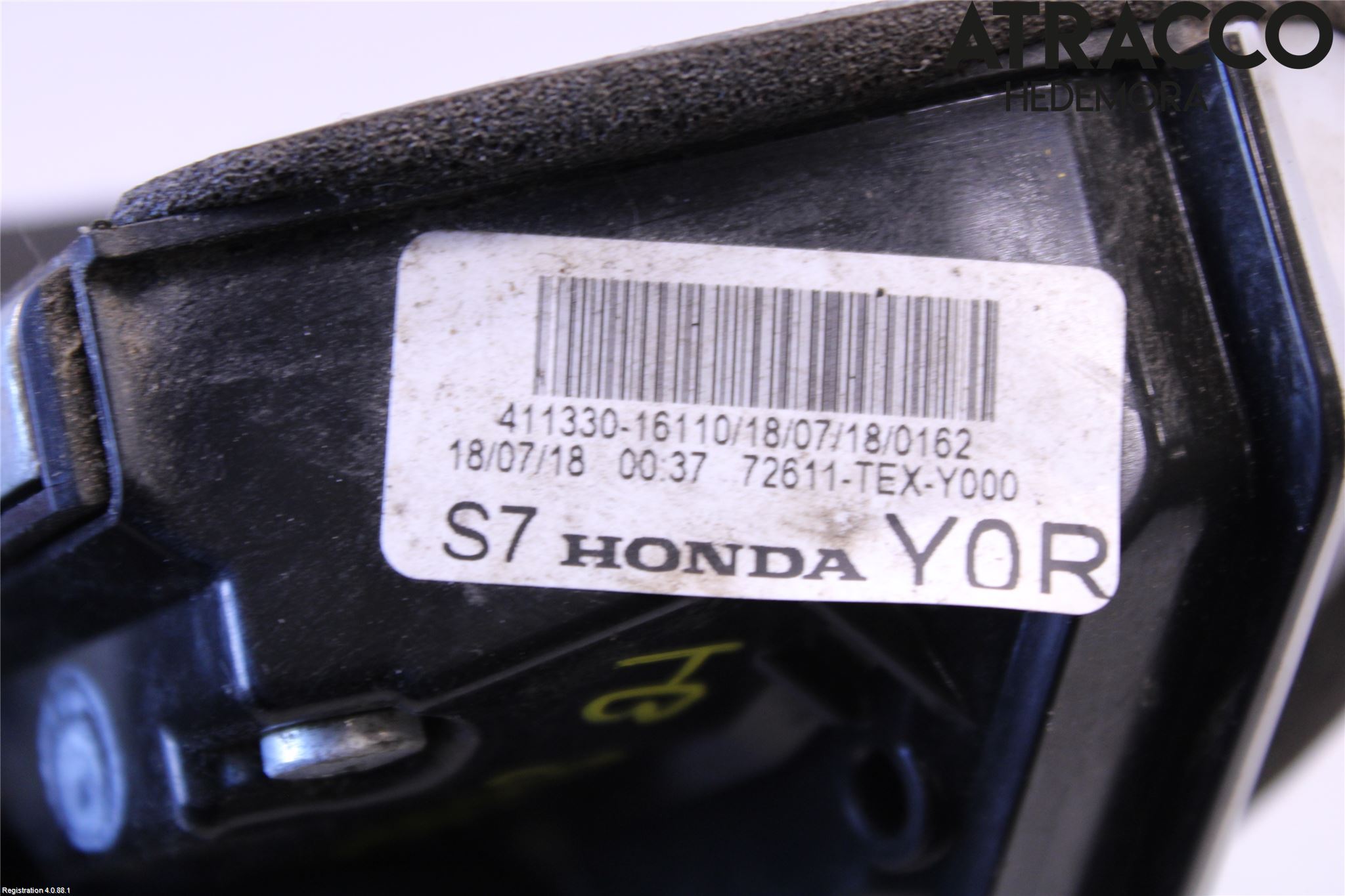 Honda CIVIC 17-22 Dørlås - Låsekasse