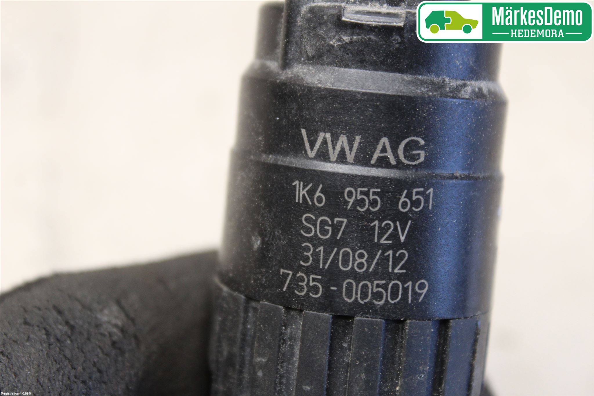 Volkswagen VW TIGUAN 07-16 Spylerpumpe Frontrute