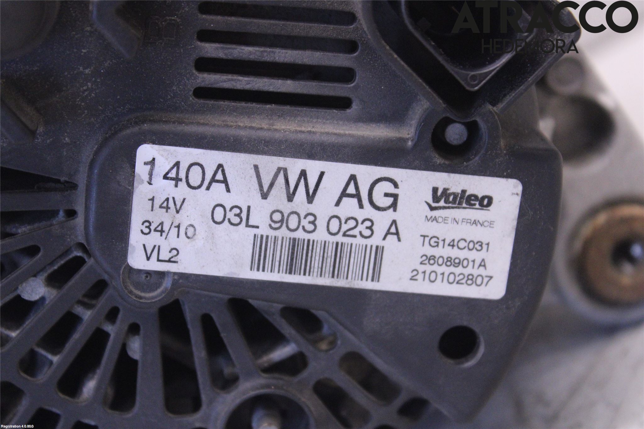 Volkswagen VW GOLF VI 09-13 Dynamo