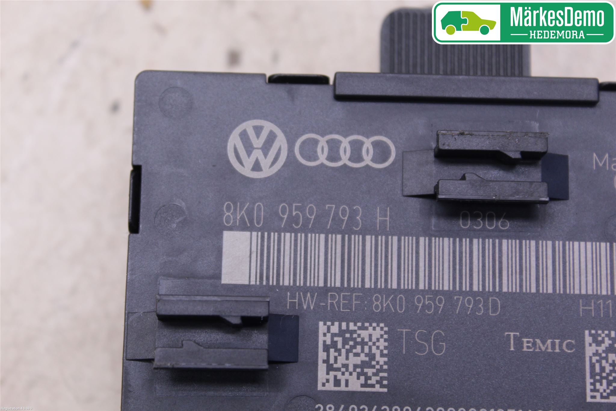 Audi A4/S4 08-11 Styreenhet Dør