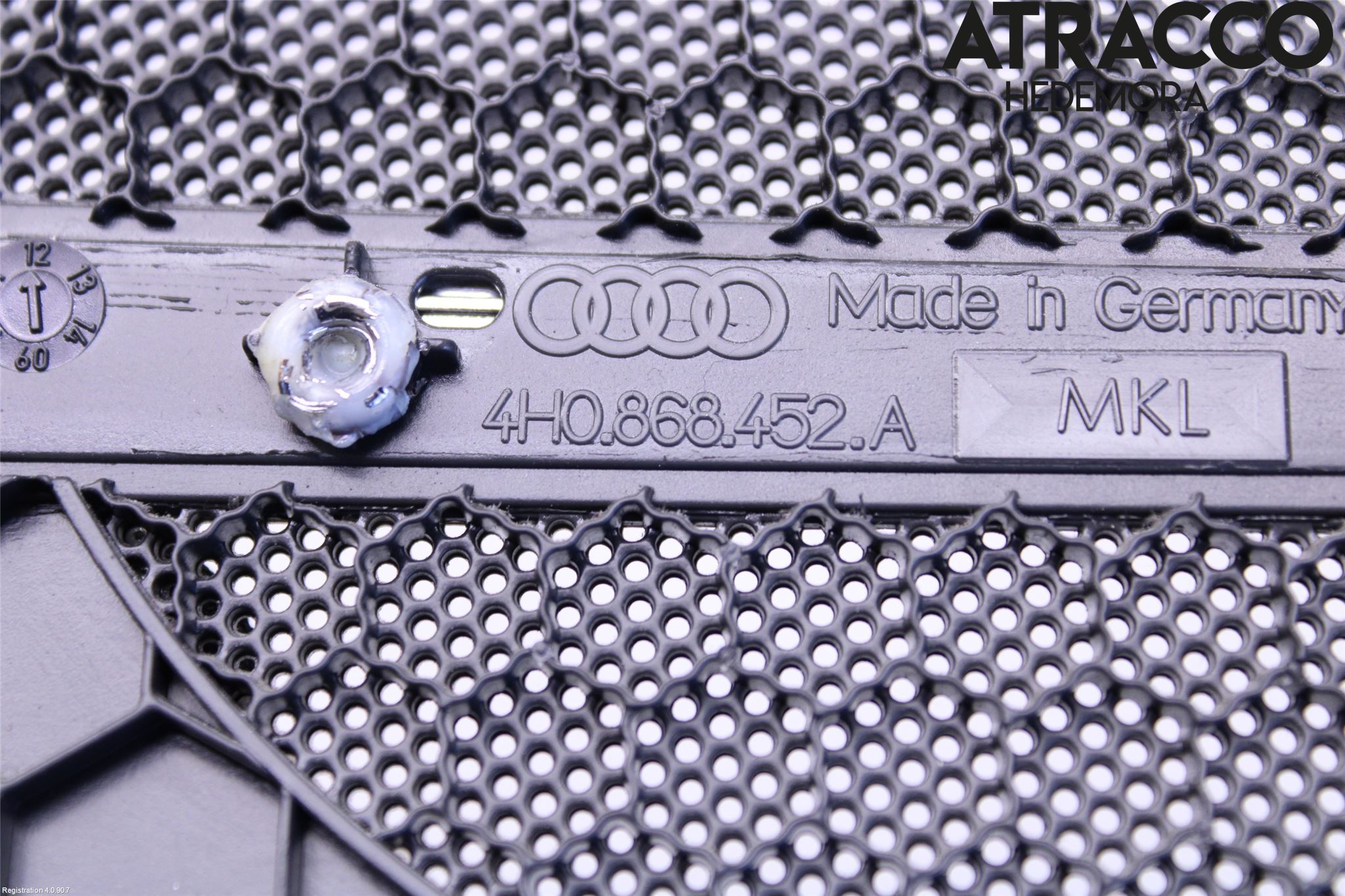 Audi A8/S8 4H 10-17 Høyttaler Deksel