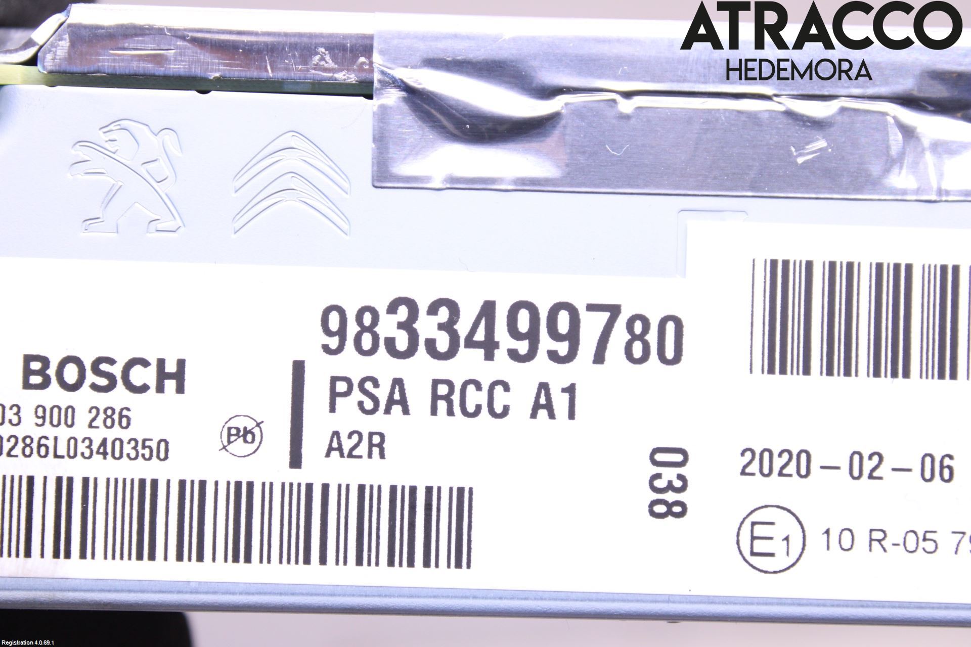 Peugeot 208/E-208 20- Stereo Radio Med Cd