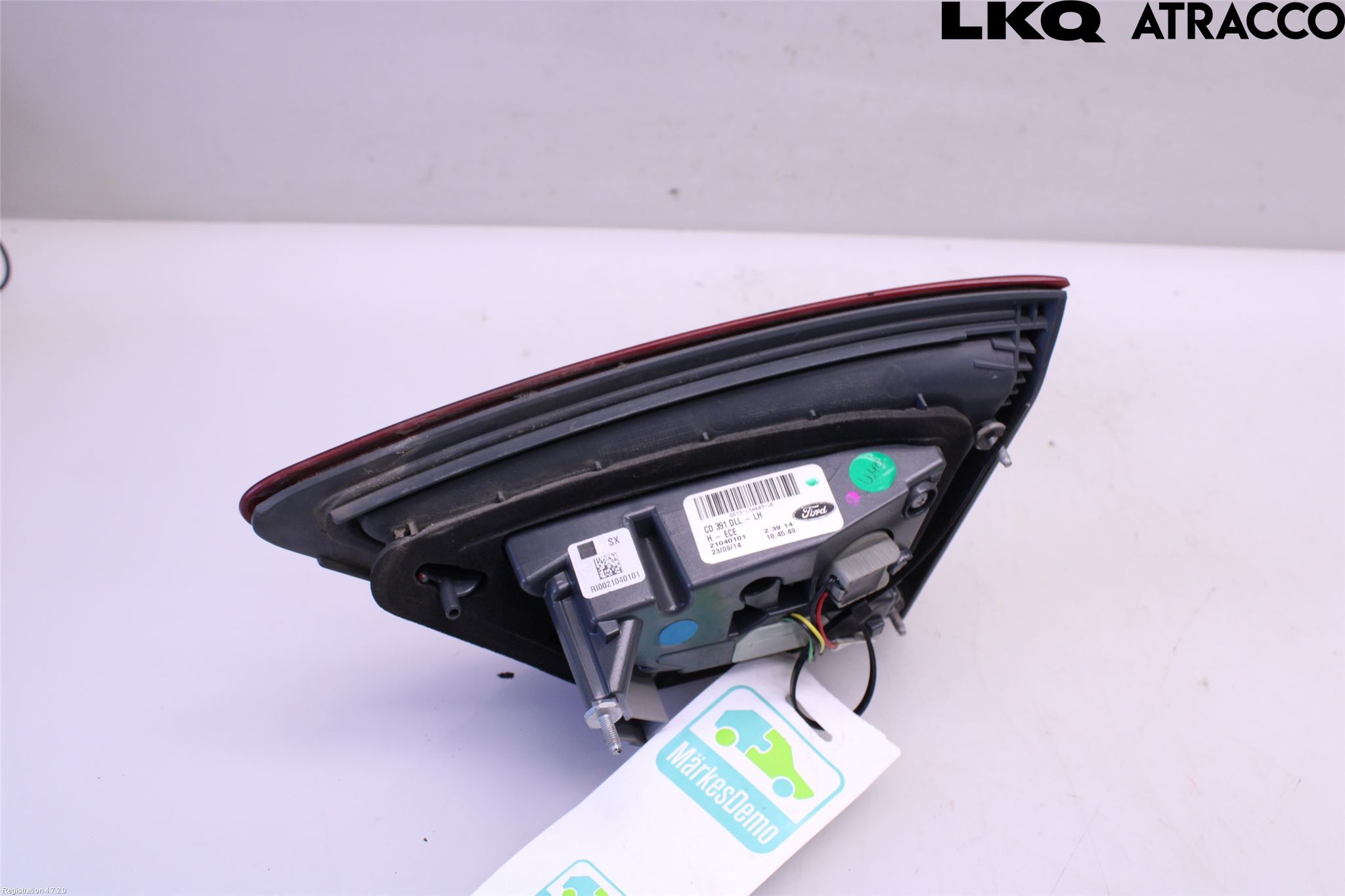 Ford MONDEO 15-22 Baklykt Venstre  På Luke(Indre