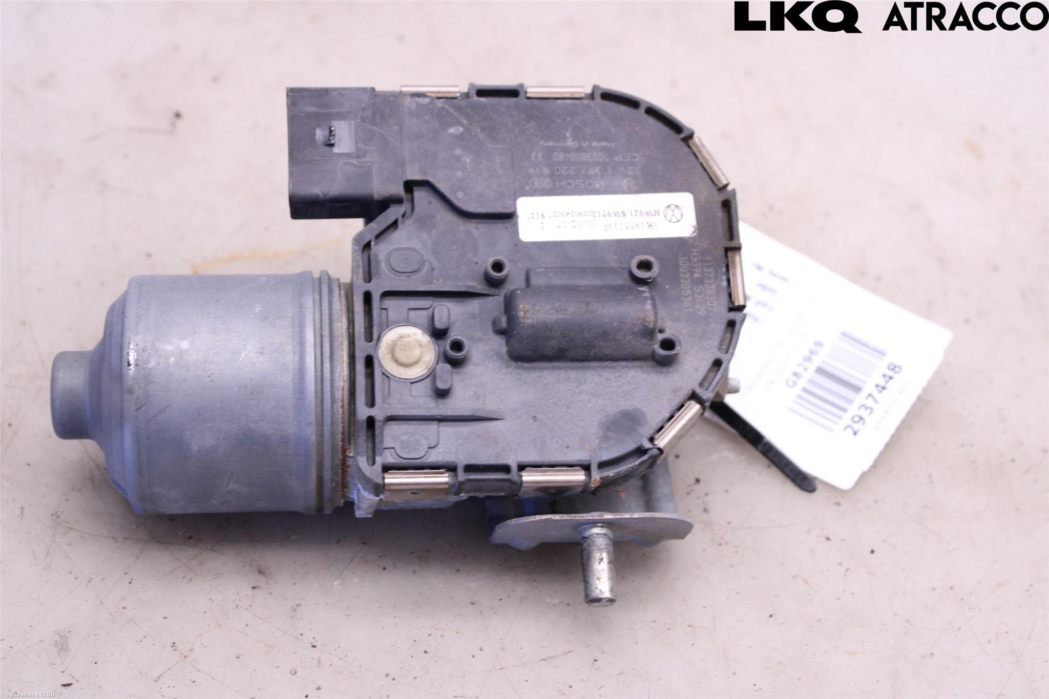 Volkswagen VW GOLF VI 09-13 Viskermotor Frontrute