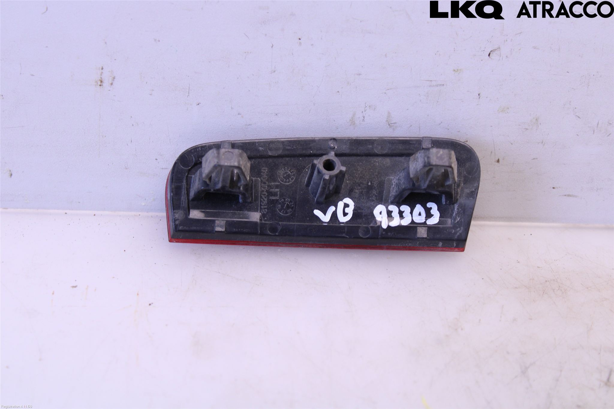Toyota YARIS XP130 15-20 Refleks Bak