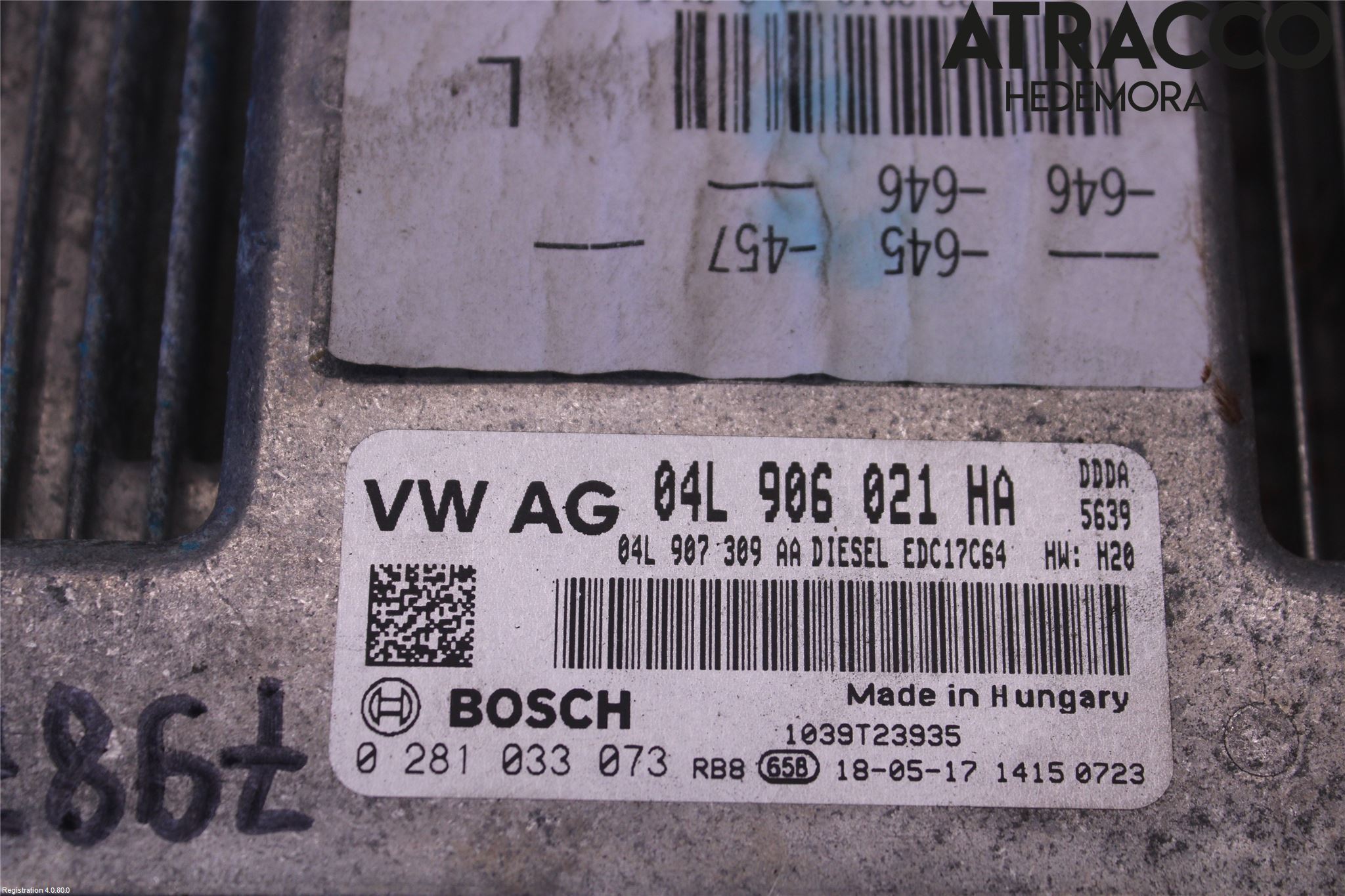 Audi A6/S6 4G 11-18 Styreenhet Dieselpumpe