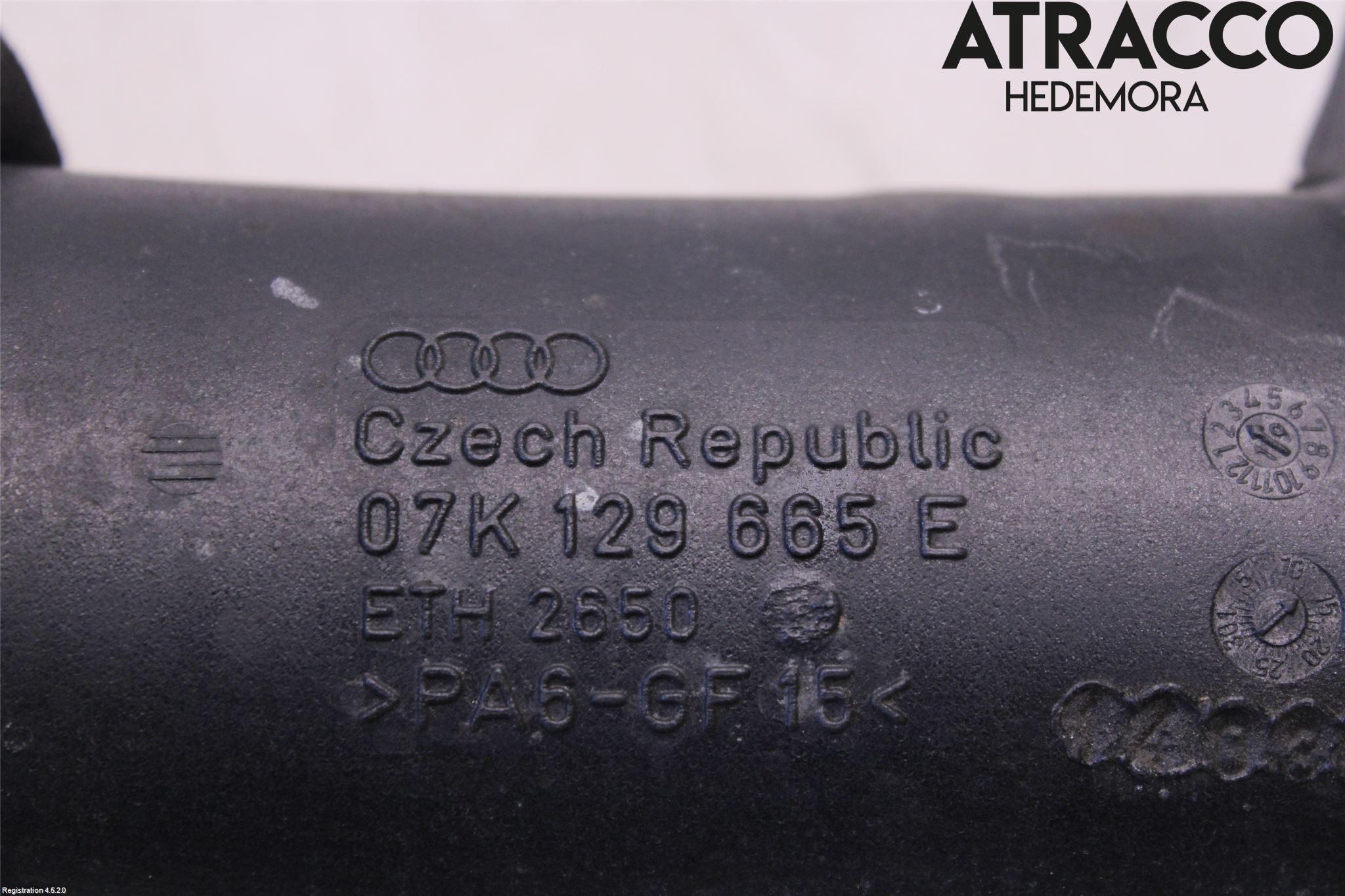 Audi A3/S3 8V 13-20 Inns Gummibelg - Slange