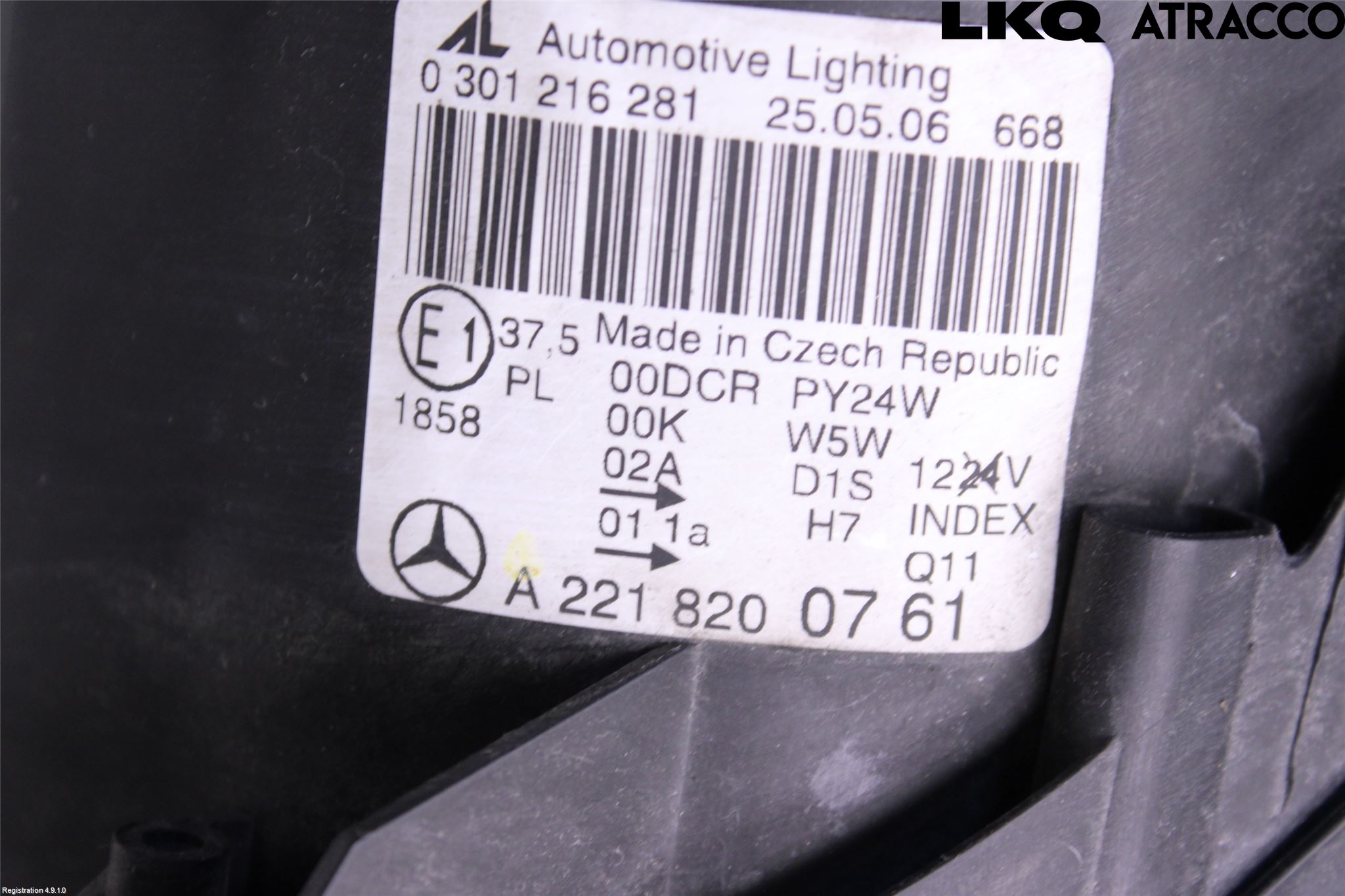 Mercedes-Benz MB S-KLASS (W221) 05-13 Frontlykt Venstre