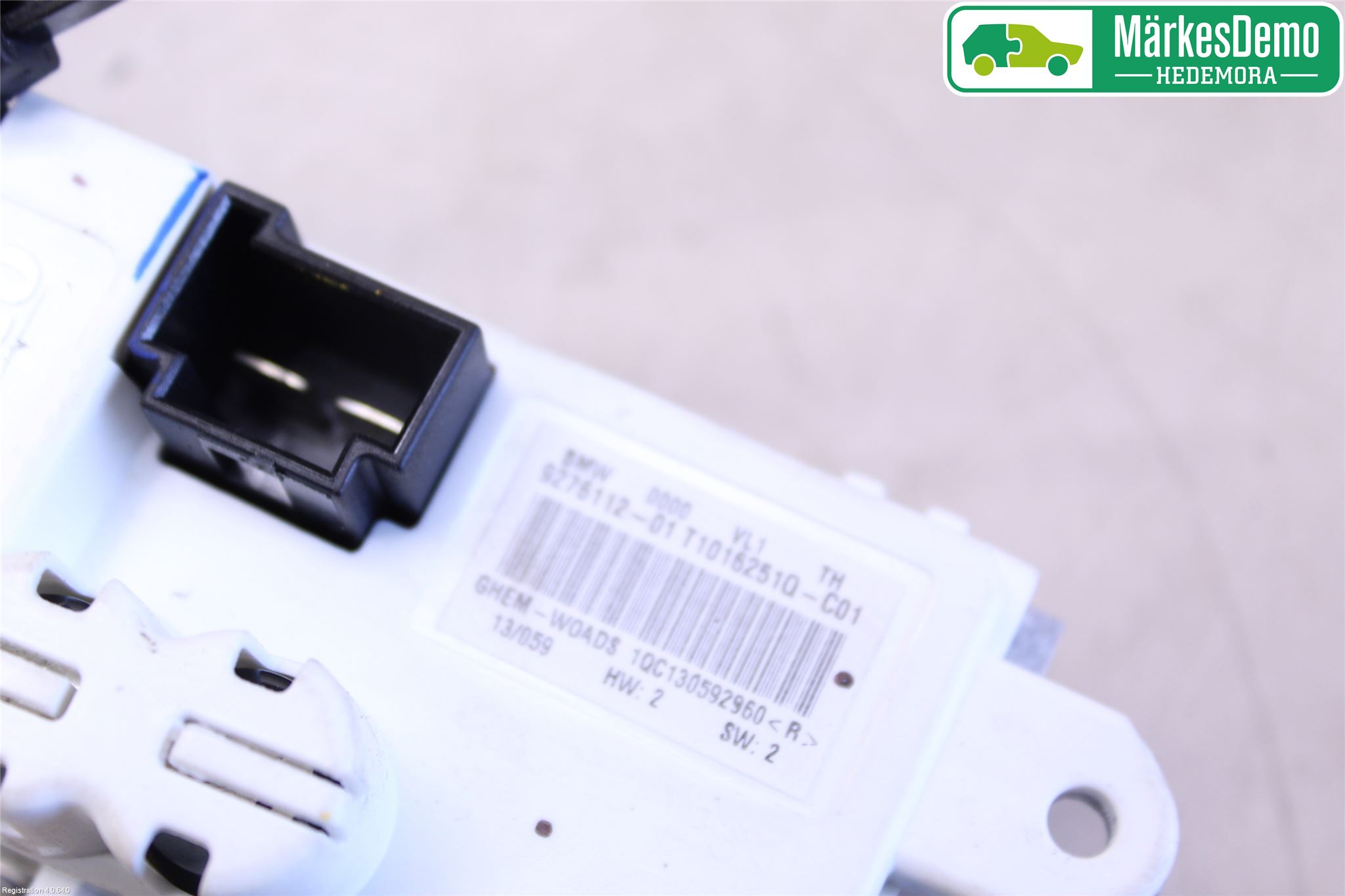 BMW 1 F20/F21 11-19 Varmeapparat Viftemotstand