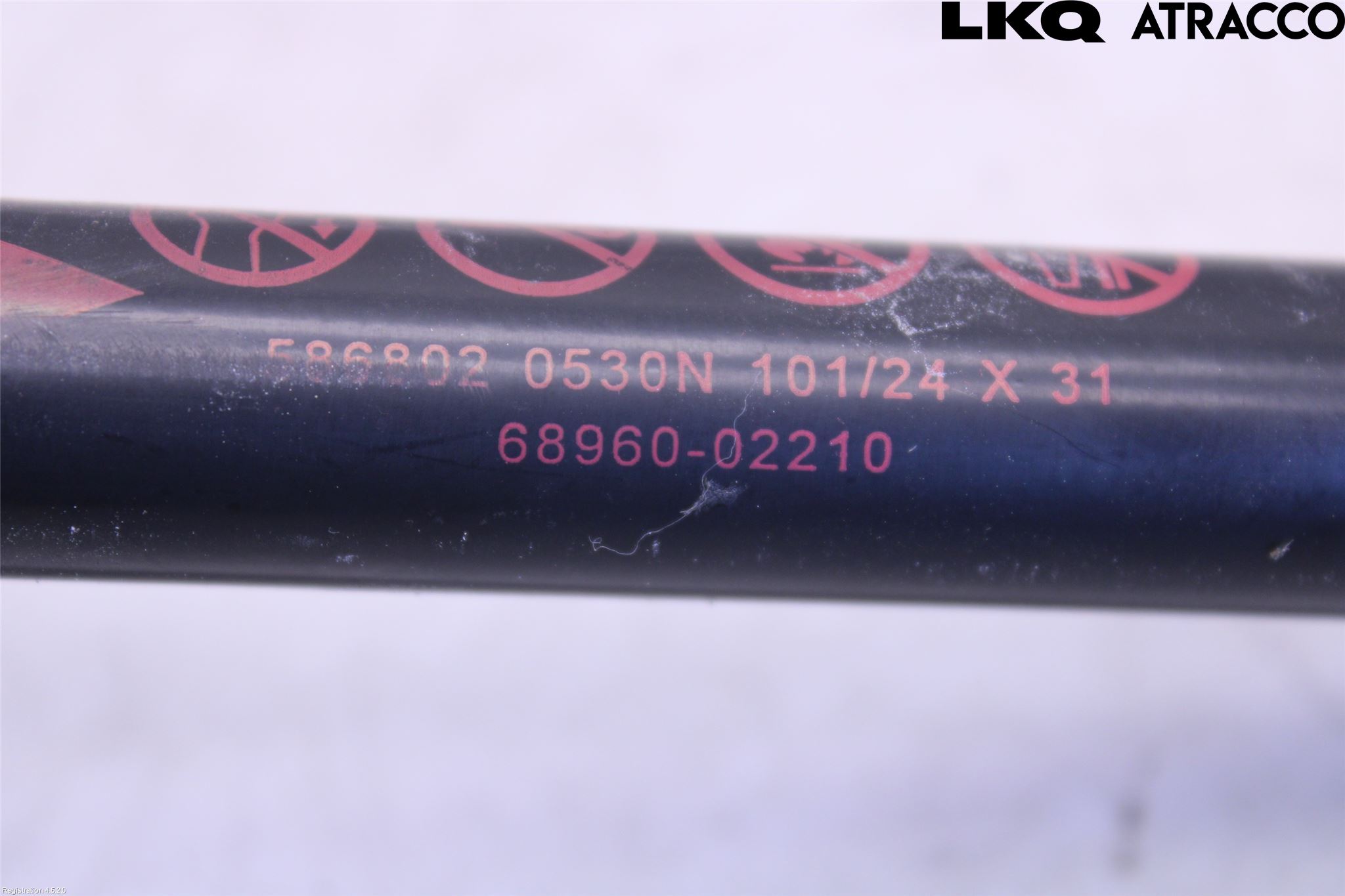 Toyota COROLLA 19- Bakluke Demper-Gassfjær