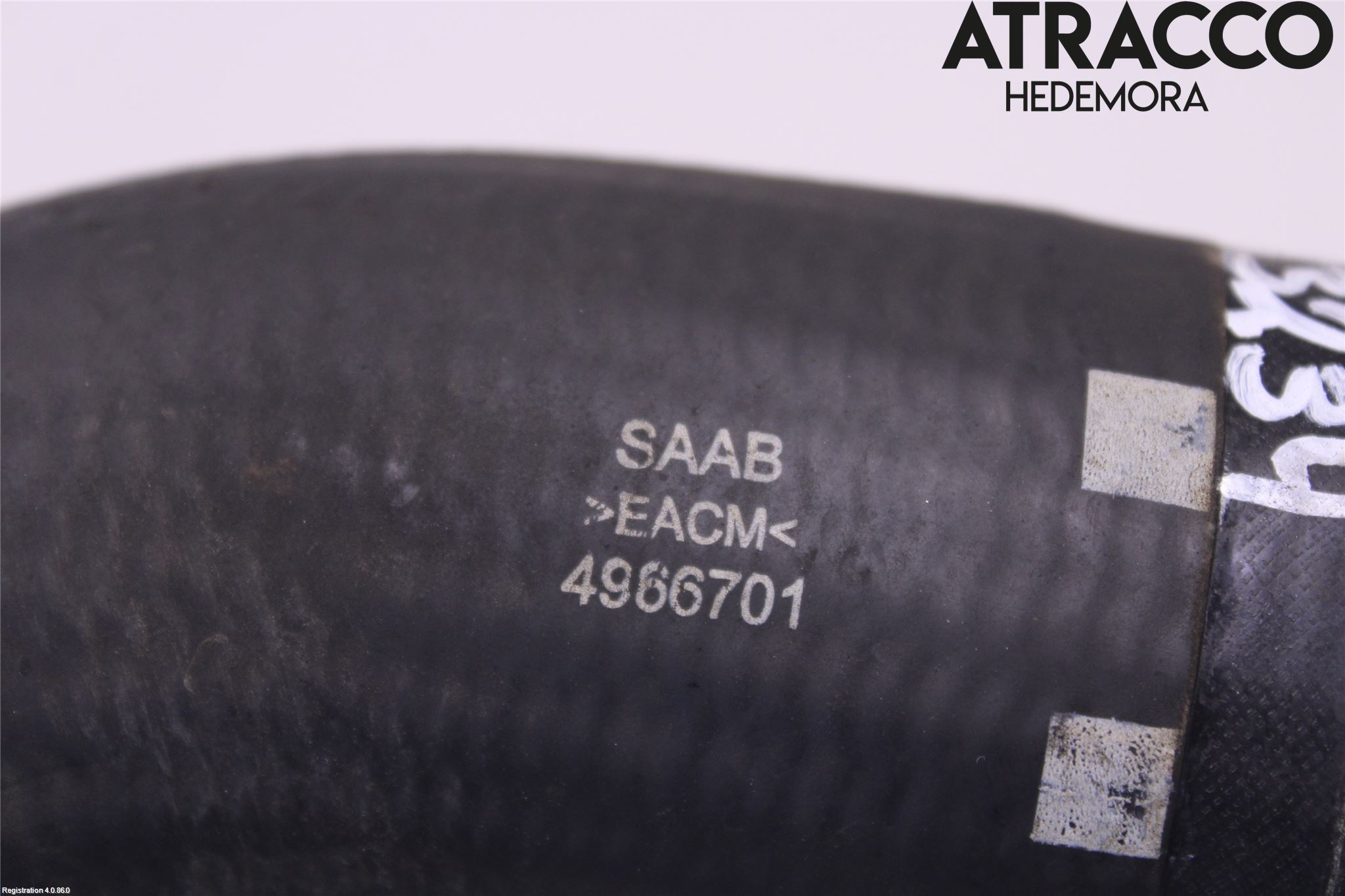Saab 9-5     06-10 Intercooler Rør-Slange