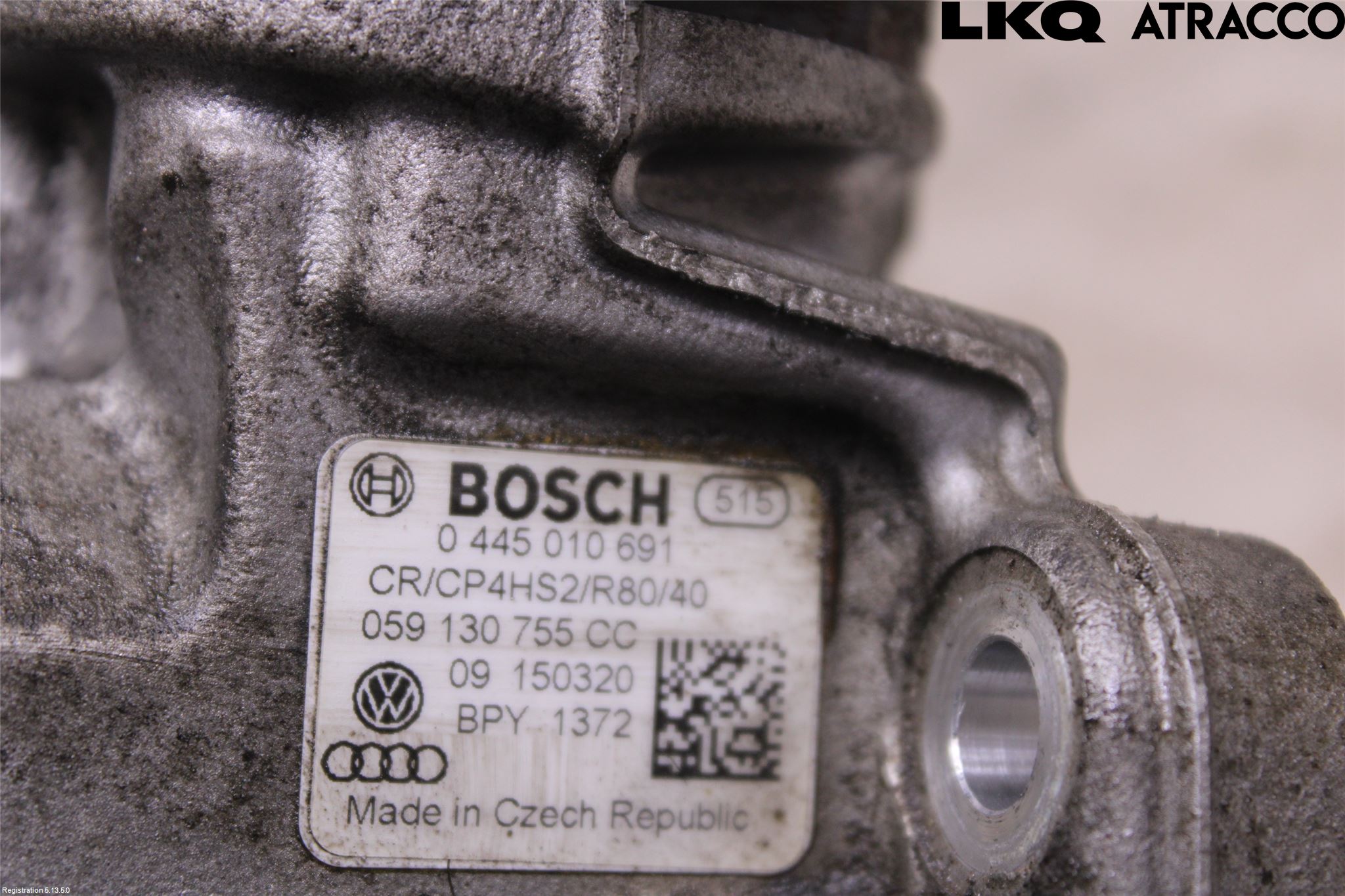 Audi A6/S6 4G 11-18 Drivstoffpumpe Mekanisk
