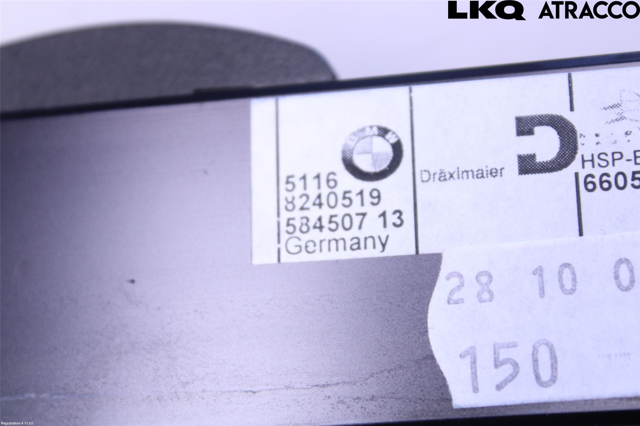 BMW 7 E65/66    00-08 Innr Innsyn Beskytelse Stv