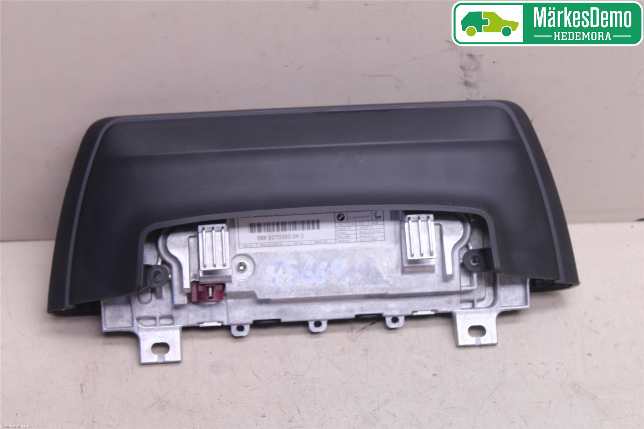BMW 3 F30/F31/F80 12-19 Stereo Radio Med Cd