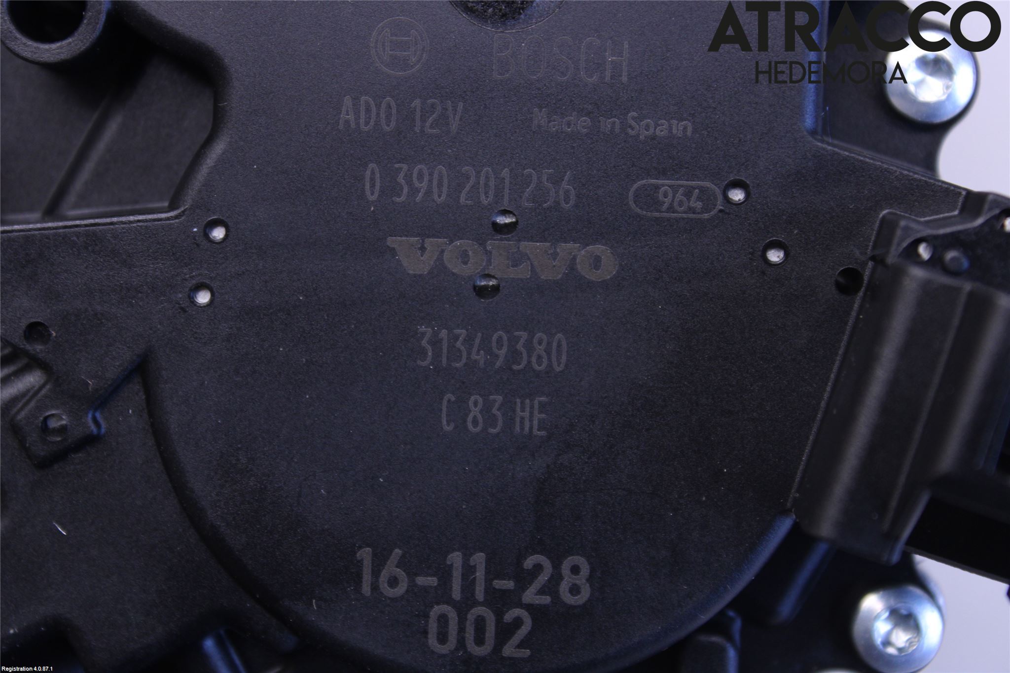 Volvo V90 17->> Viskermotor Bakluke