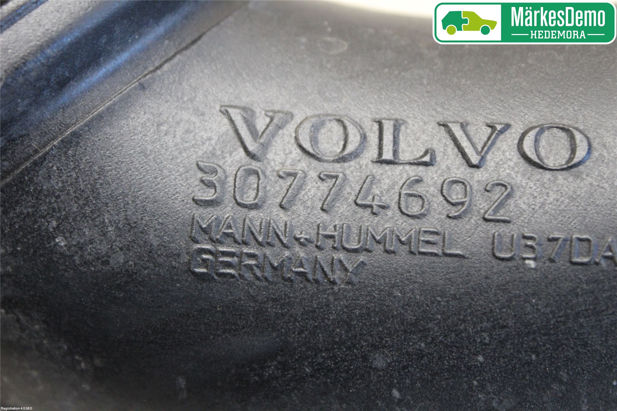 Volvo XC60 14-17 Intercooler Rør-Slange