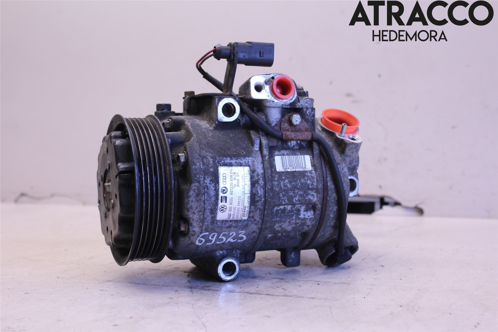 Volkswagen VW POLO 02-05 Varme Ac Kompressor