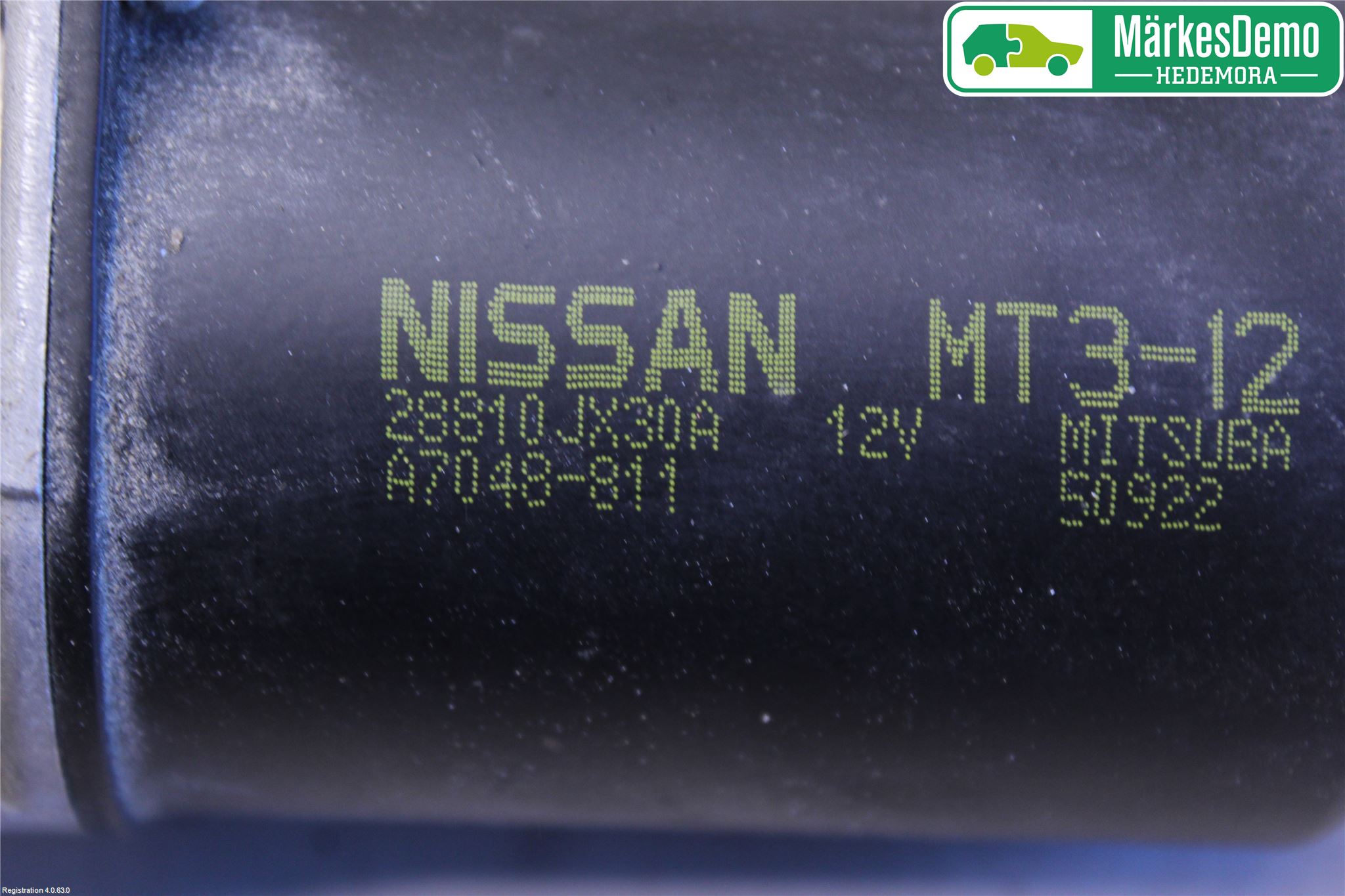Nissan NV200/NV200 COMBI Viskermotor Frontrute