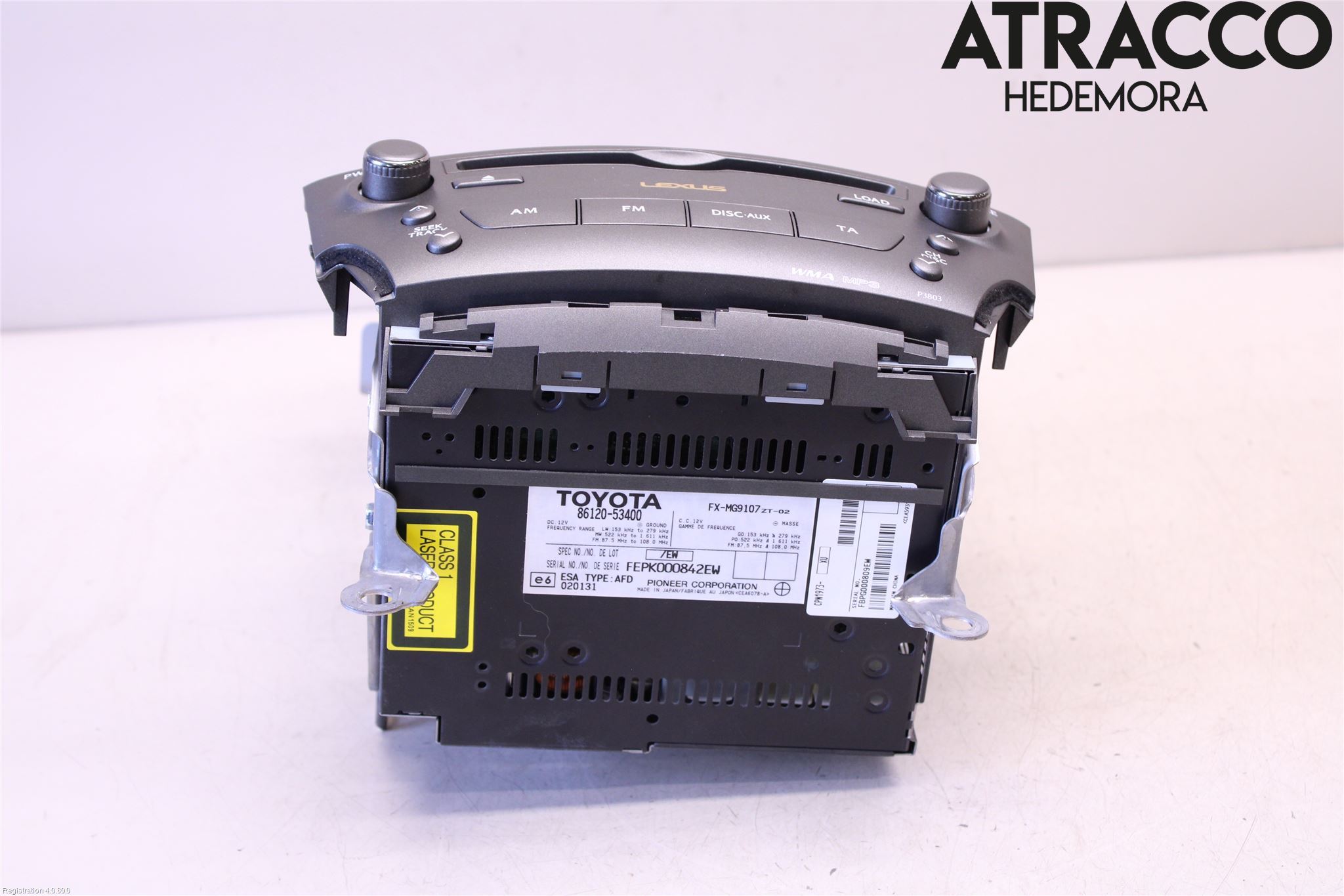 Lexus IS 220d/250/350 06-13 Stereo Radio Med Cd