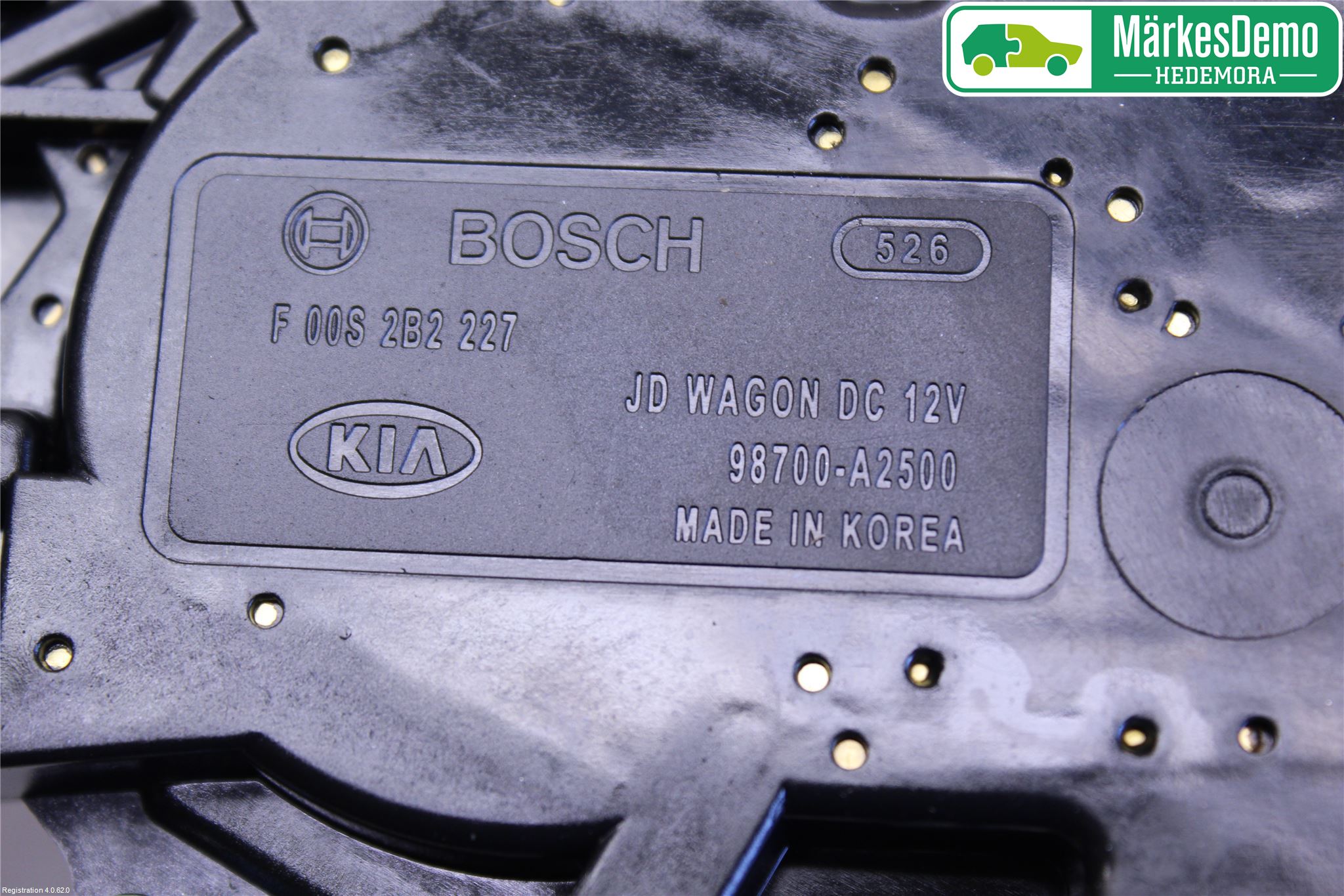 Kia CEED 12-18 Viskermotor Bakluke