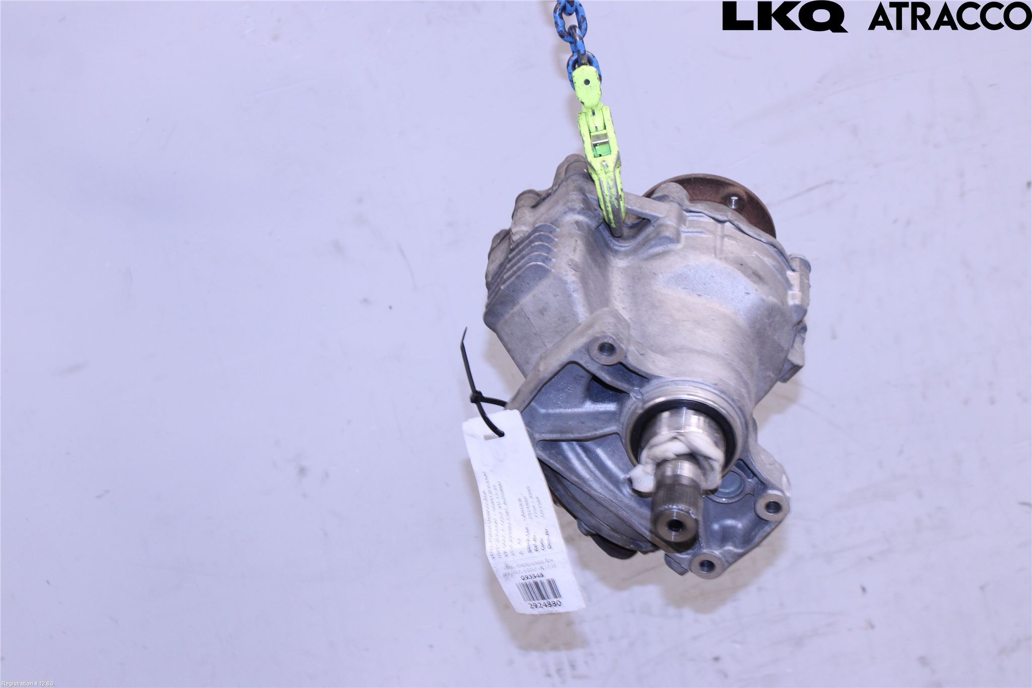 Volkswagen VW GOLF / E-GOLF VII 13-20 Gearkasse Fordelingskasse