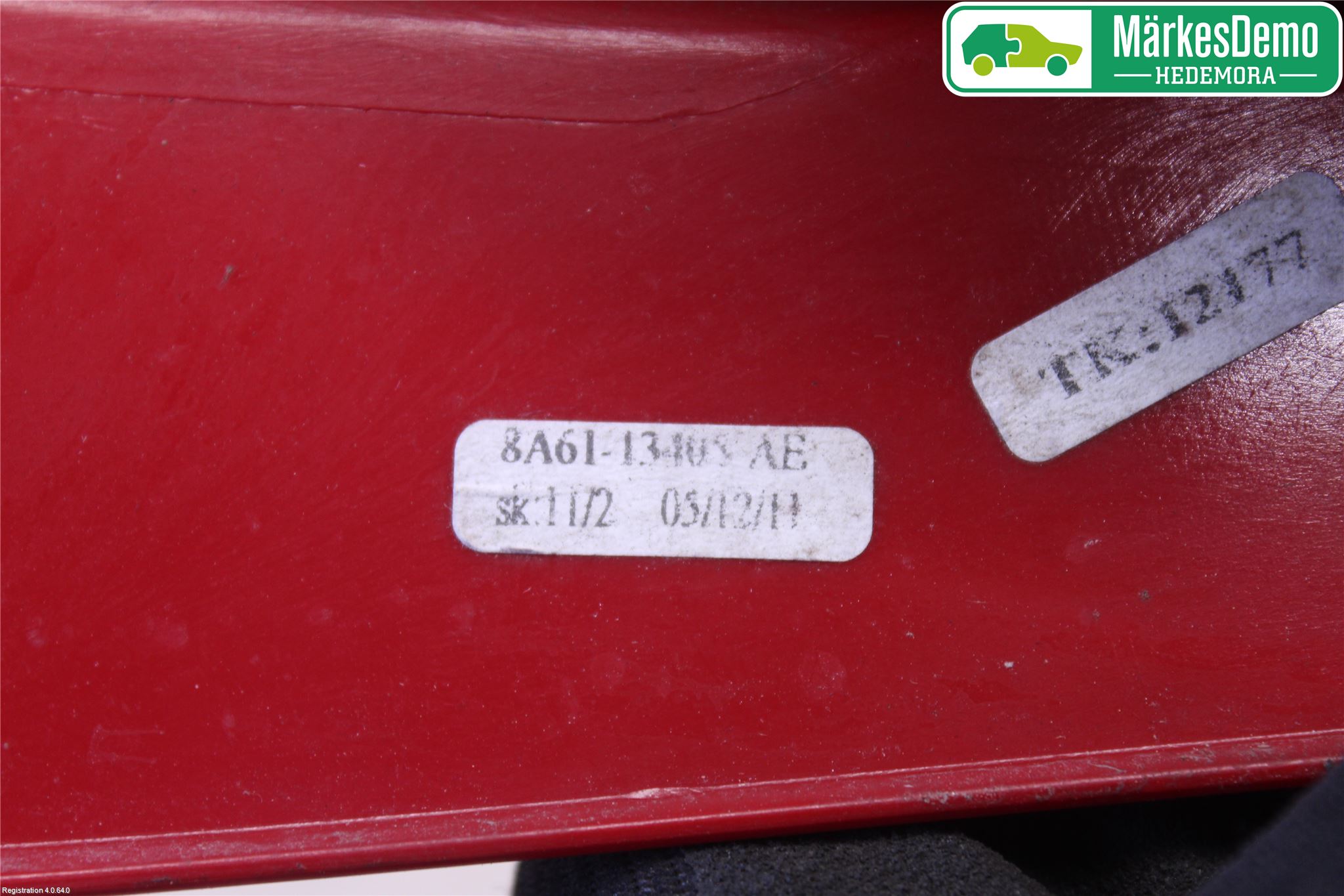 Ford FIESTA 09-12 Baklykt Venstre