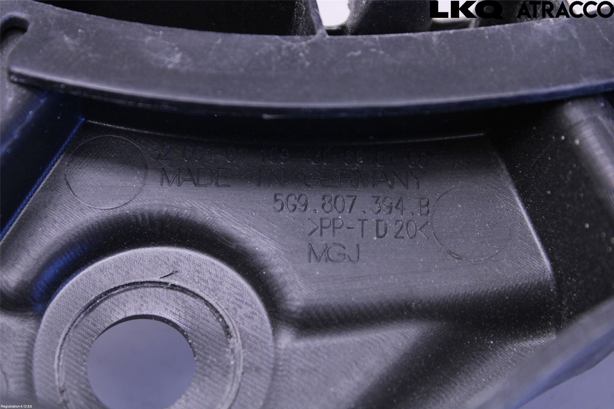 Volkswagen VW GOLF / E-GOLF VII 13-20 Støtfangerfeste Bak Høyre