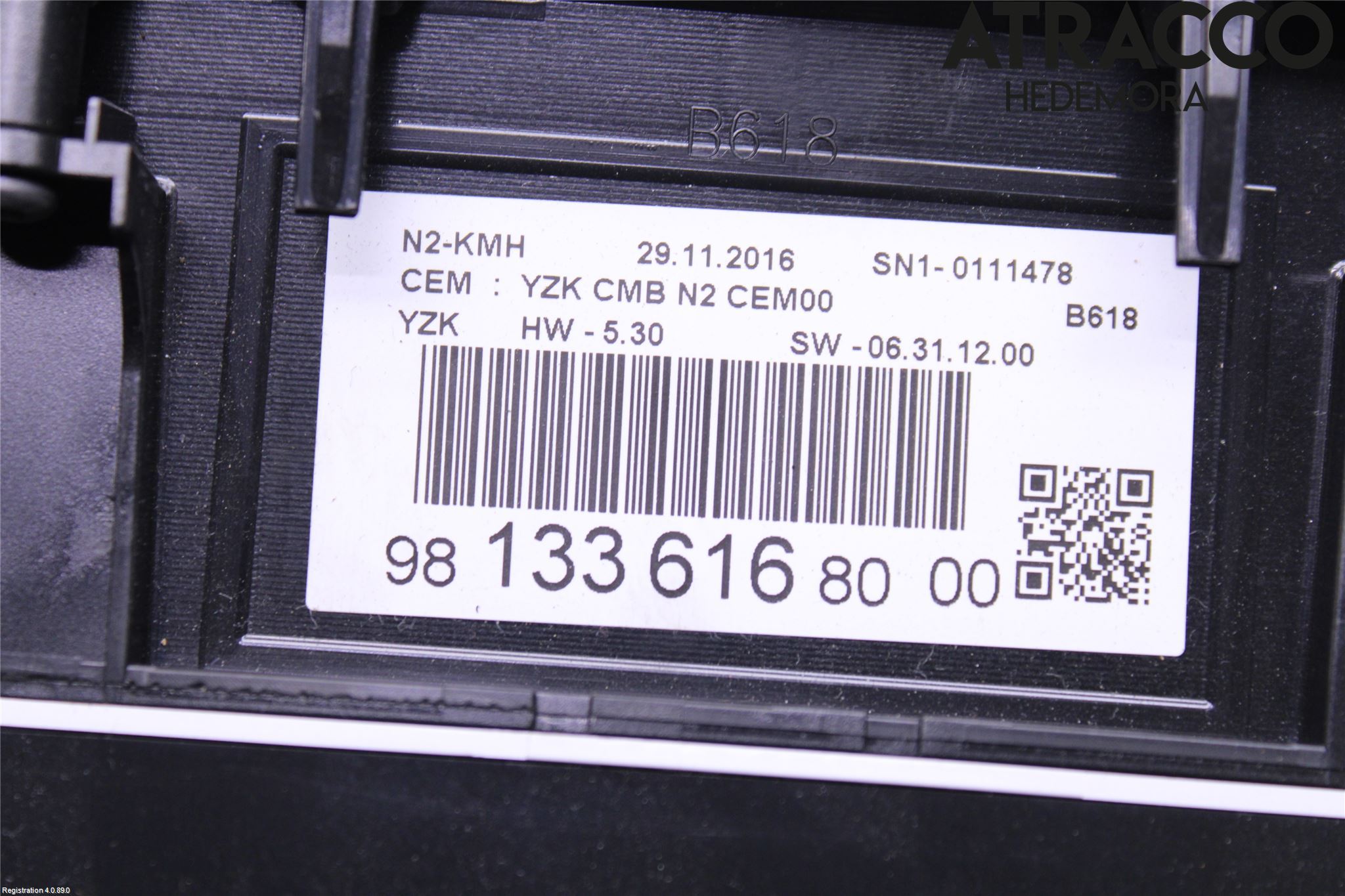 Citroen C3 10-17 Instr Kombinert