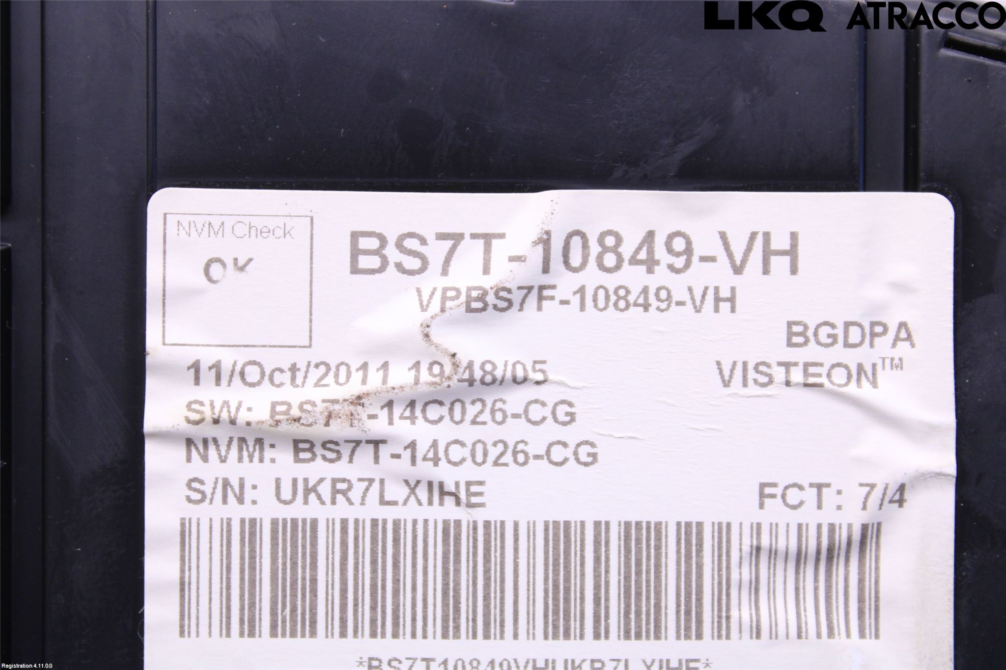 Ford S-MAX 06-15 Instr Kombinert
