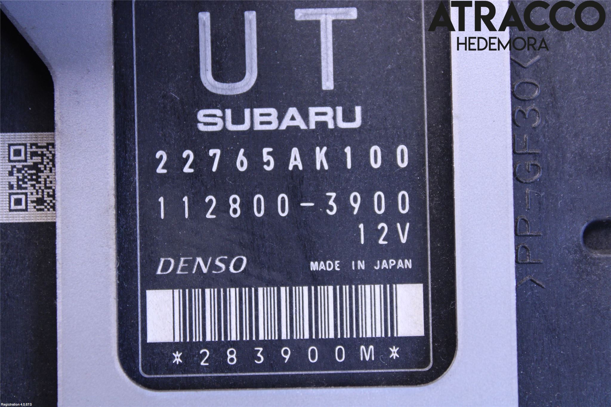 Toyota GT86 12- Styreenhet Øvrig