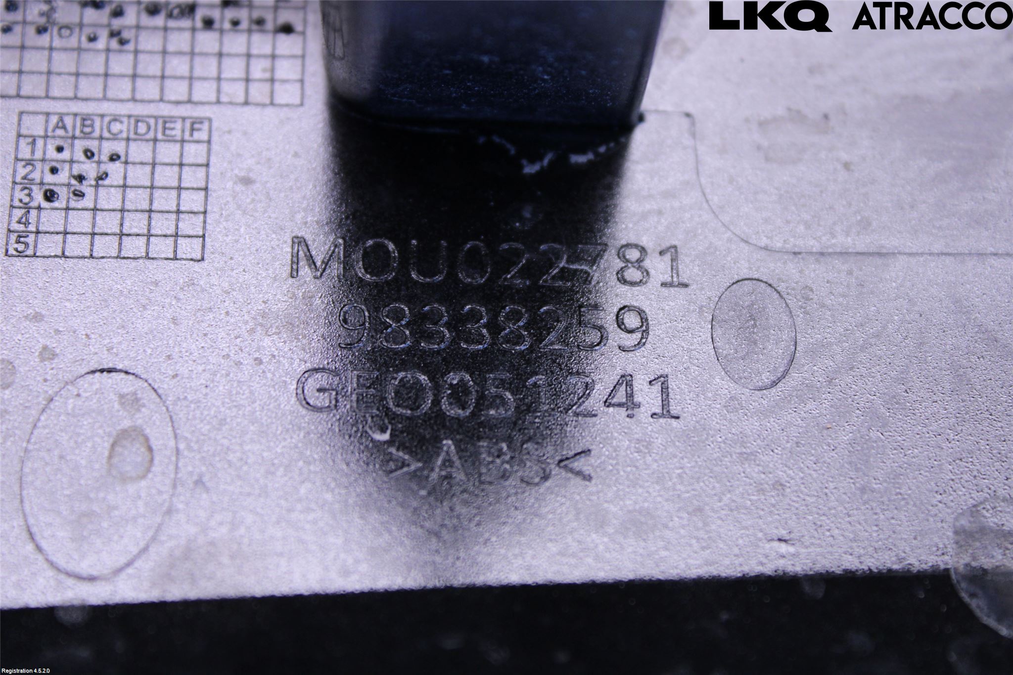 Peugeot 2008/E-2008 20- List Bak-Bakluke