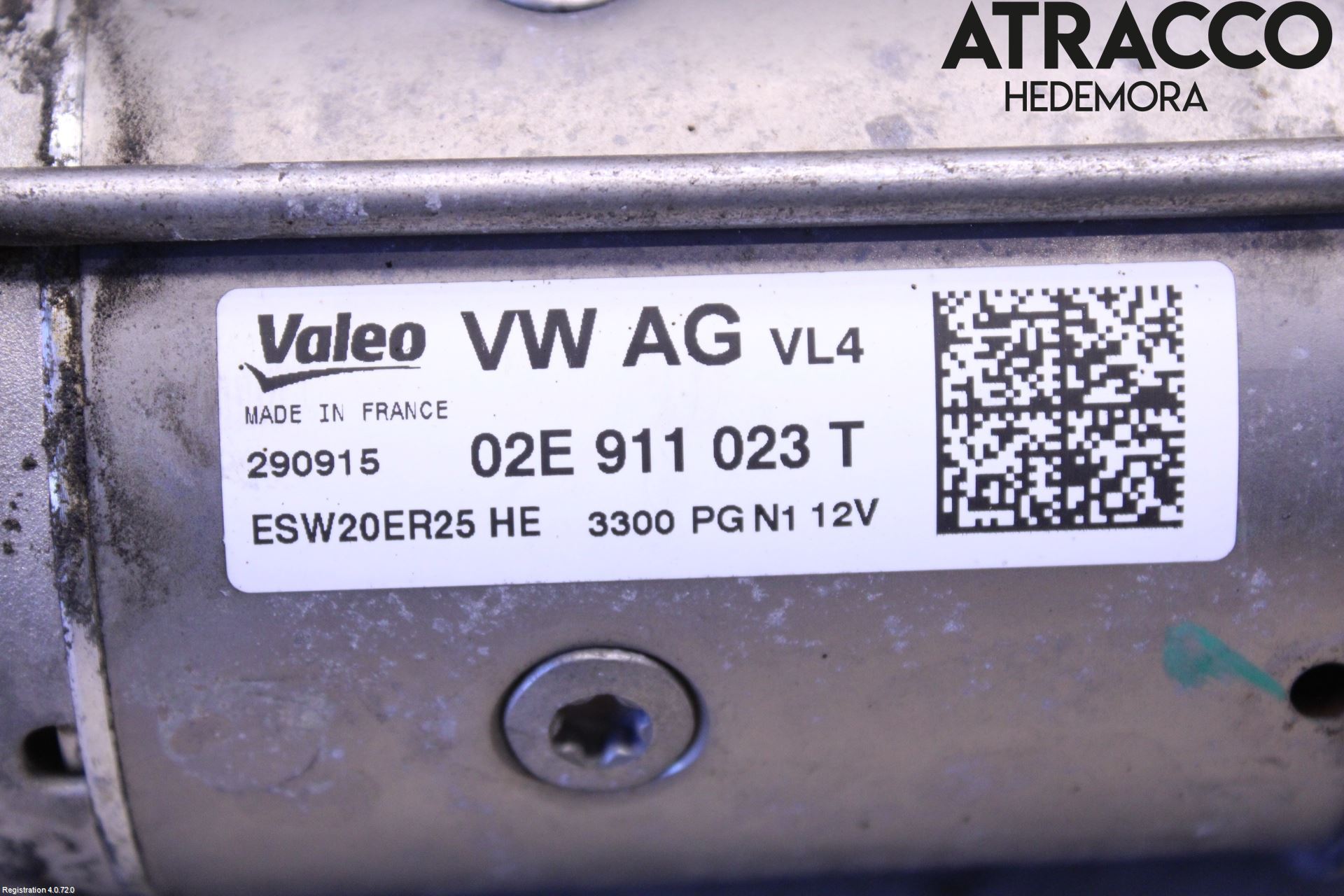 Volkswagen VW PASSAT 15-19 Startmotor Diesel