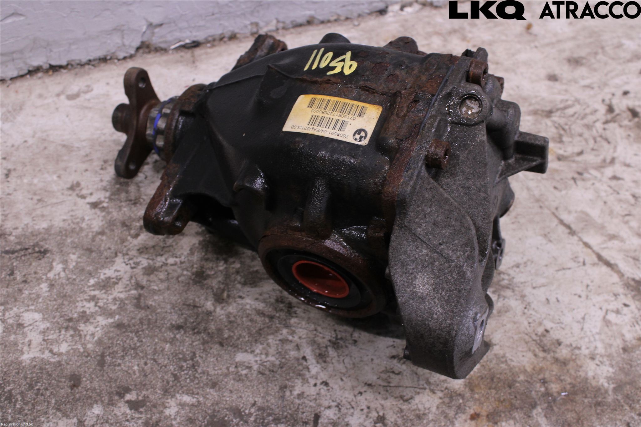 BMW 1 F20/F21 11-19 Bakaksel Kardang Bak -Diff
