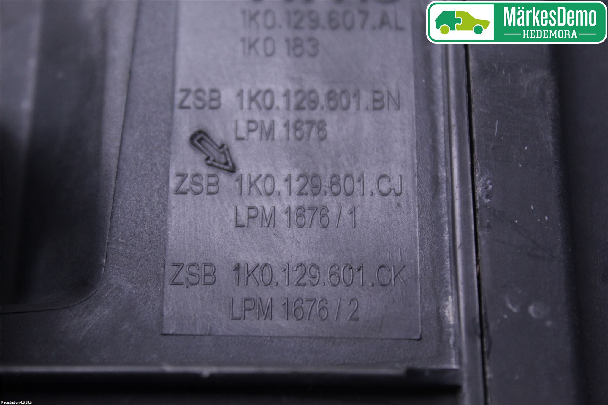 Volkswagen VW GOLF VI 09-13 Luftfilter Boks