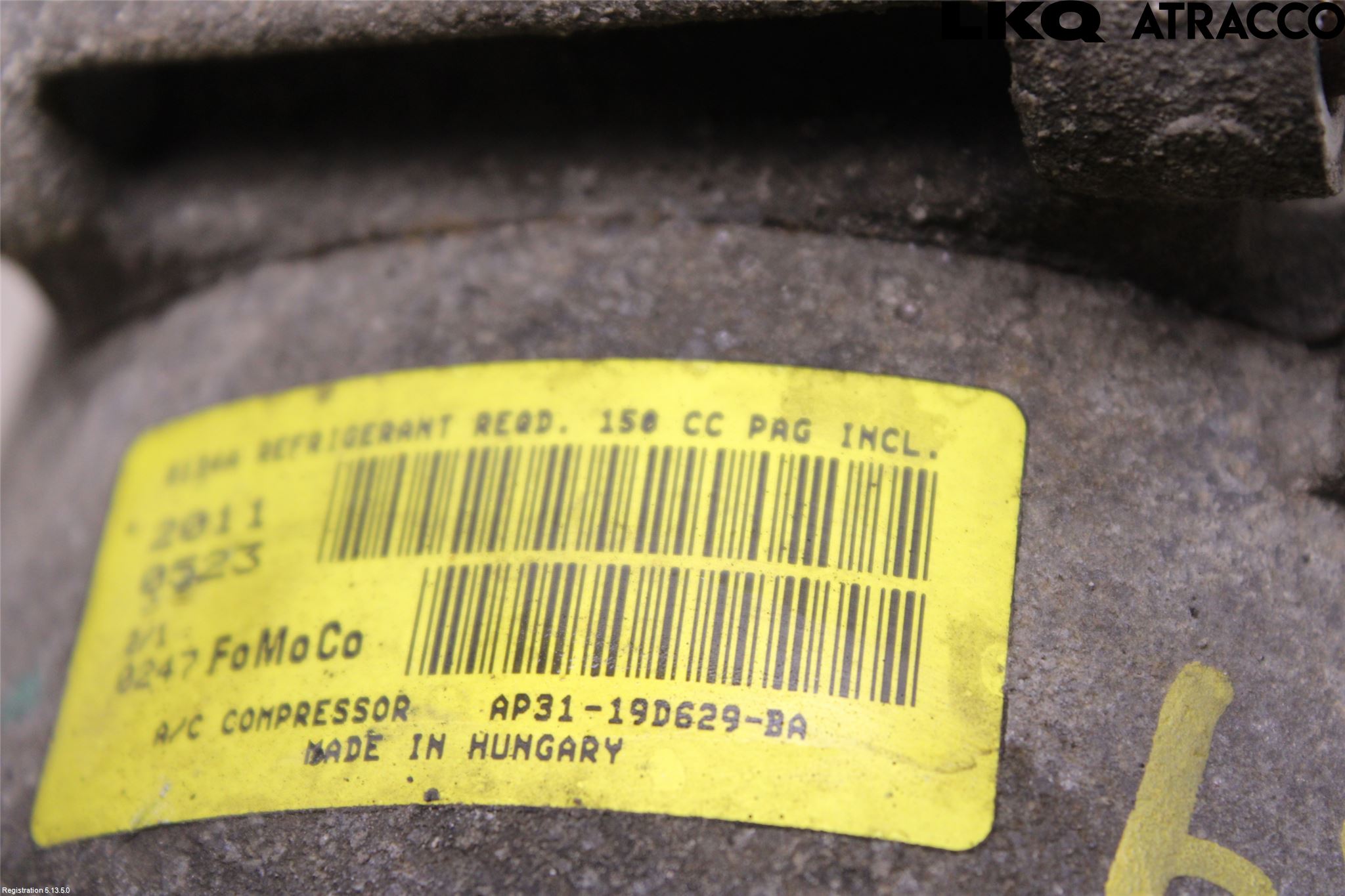 Ford FOCUS 11-14 Varme Ac Kompressor