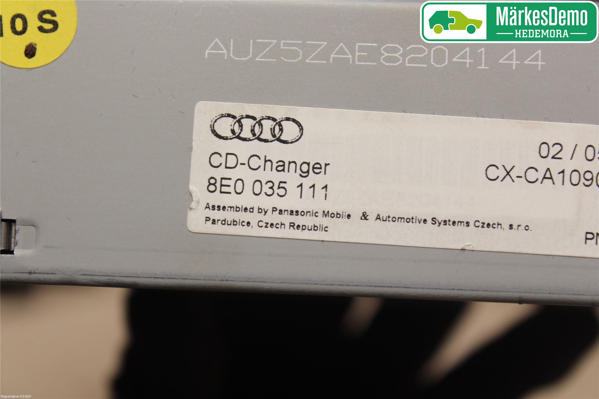 Audi A4/S4 05-07 Stereo Cd Veksler