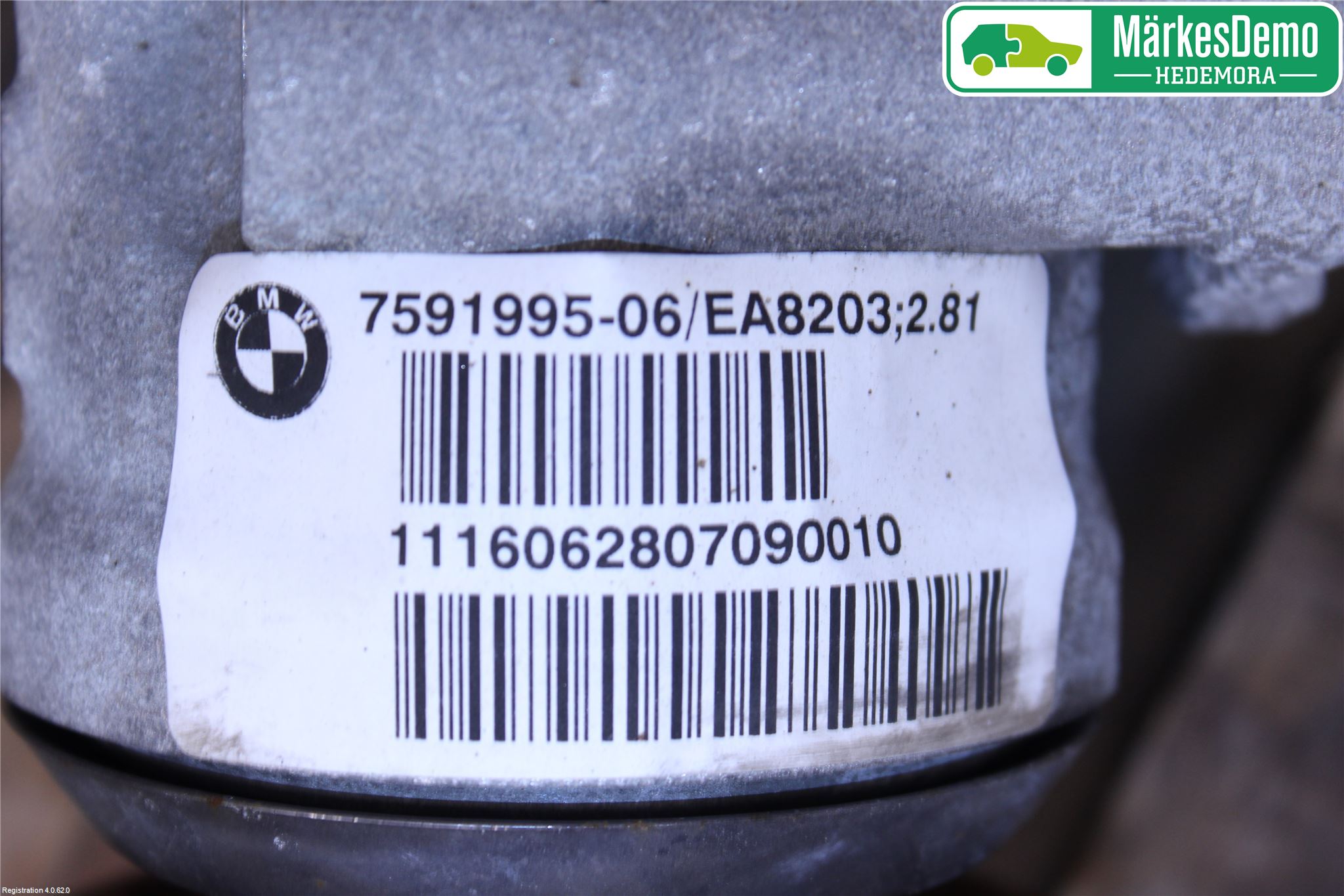 BMW 3 F30/F31/F80 12-19 Kardang Foran
