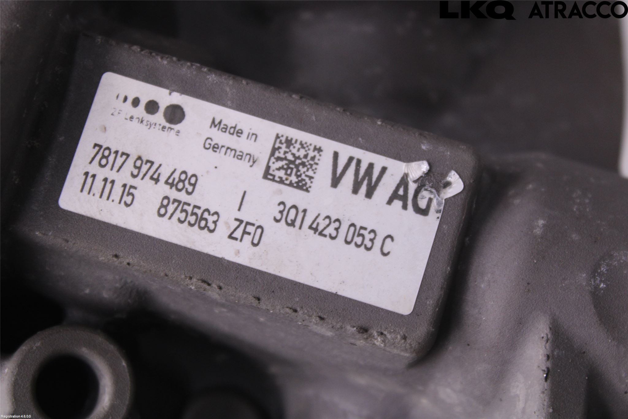 Volkswagen VW PASSAT 15-19 Styrväxel/Snäcka Elektrisk