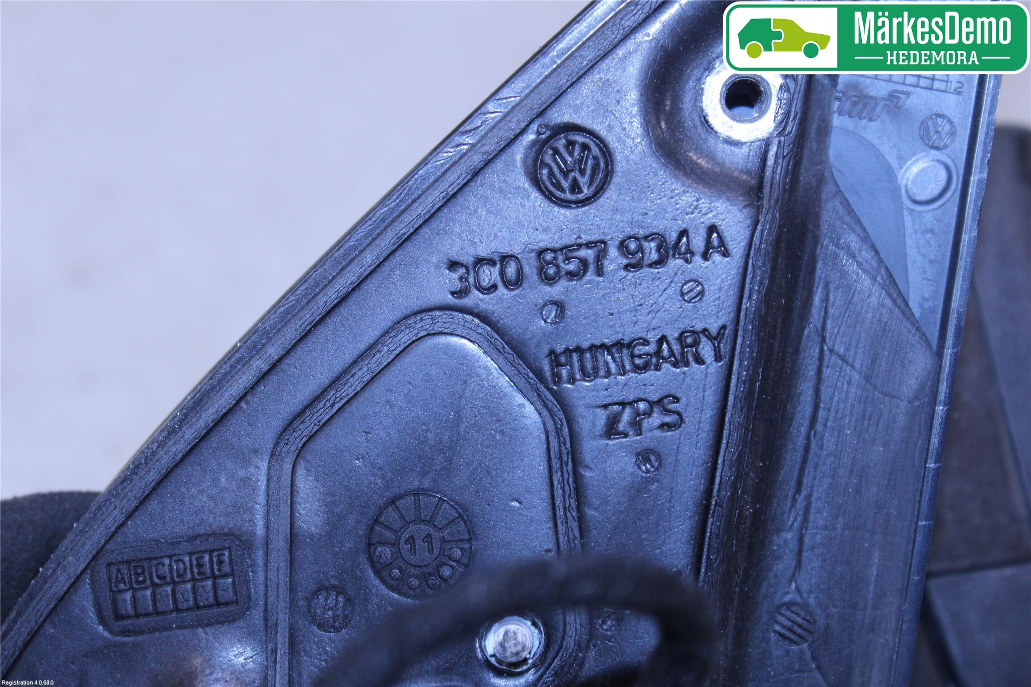Volkswagen VW PASSAT 11-14 Speil H M-El Justering