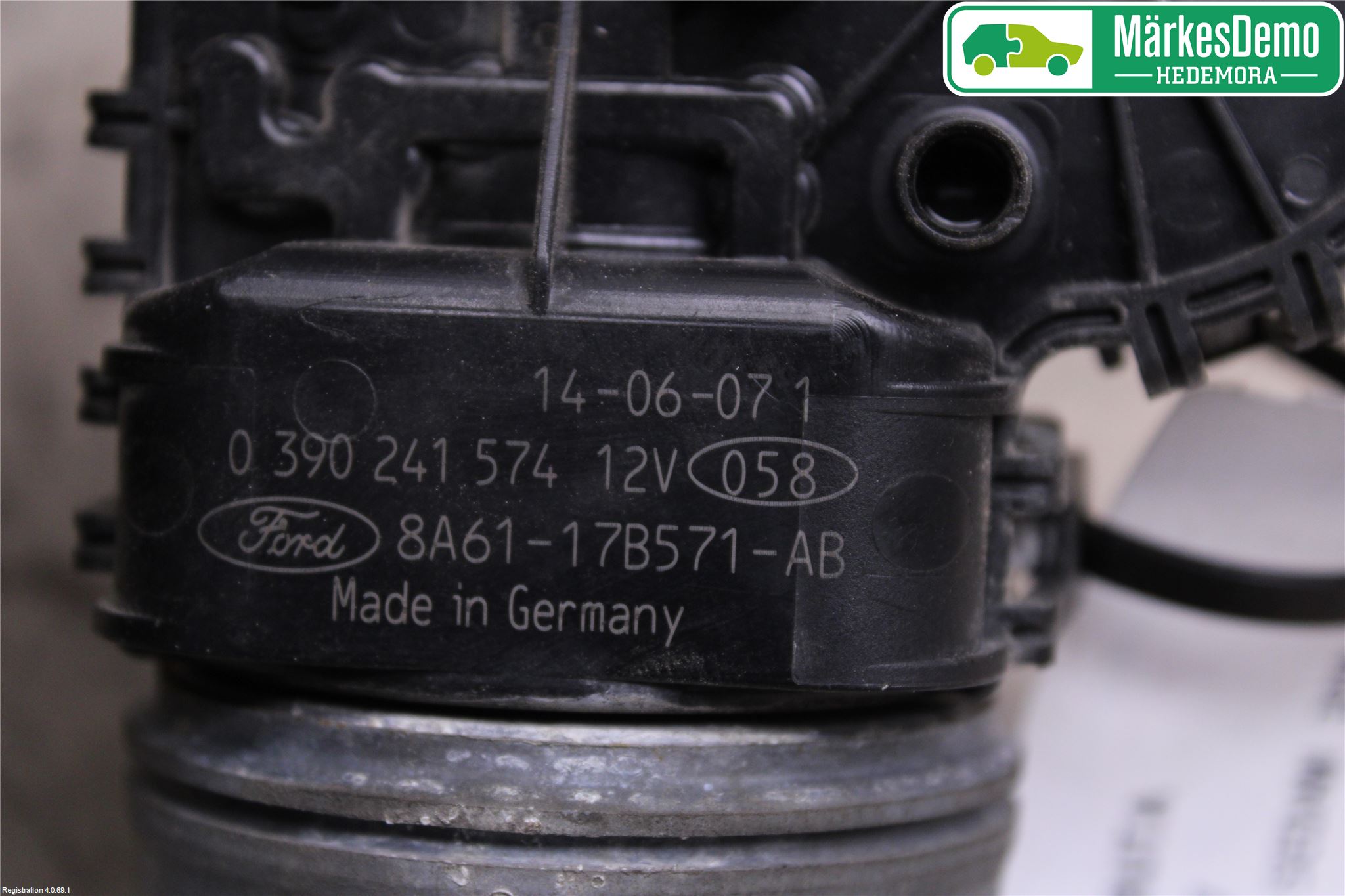 Ford FIESTA 13-17 Viskermotor Frontrute