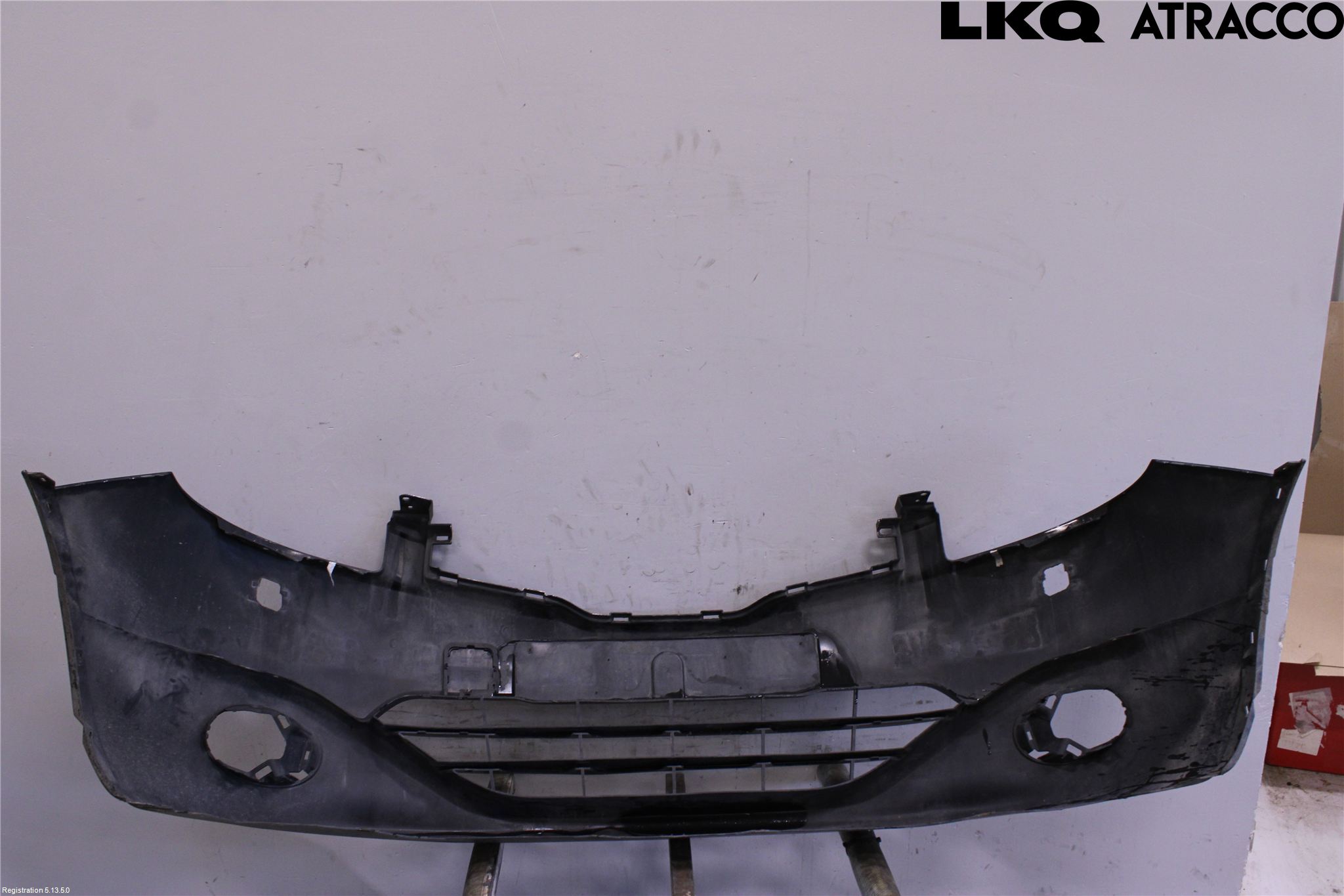 Nissan QASHQAI+2  10-14 Støtfanger Foran Plastdeksel