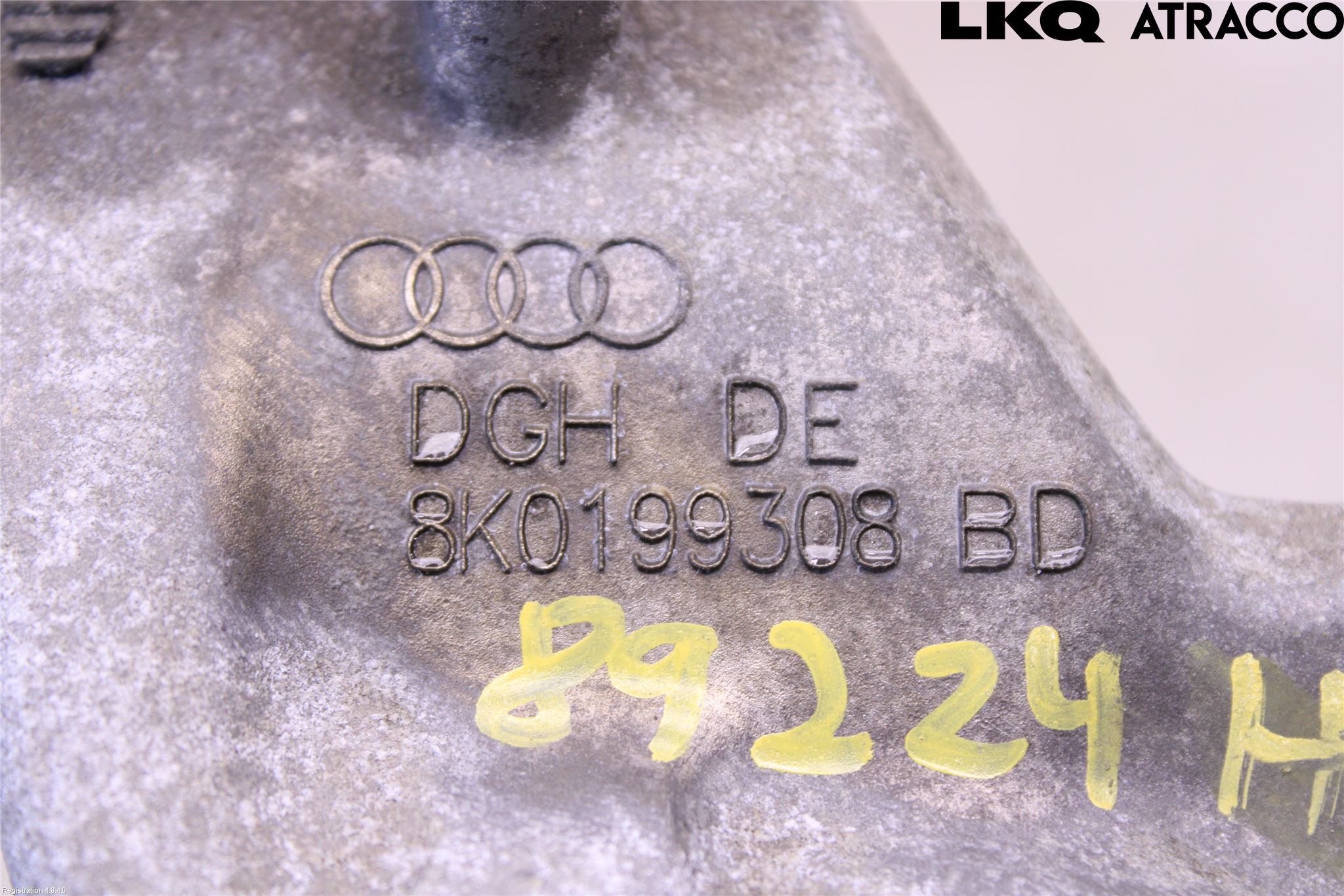 Audi A4/S4 08-11 Motor Feste Stål-Alu
