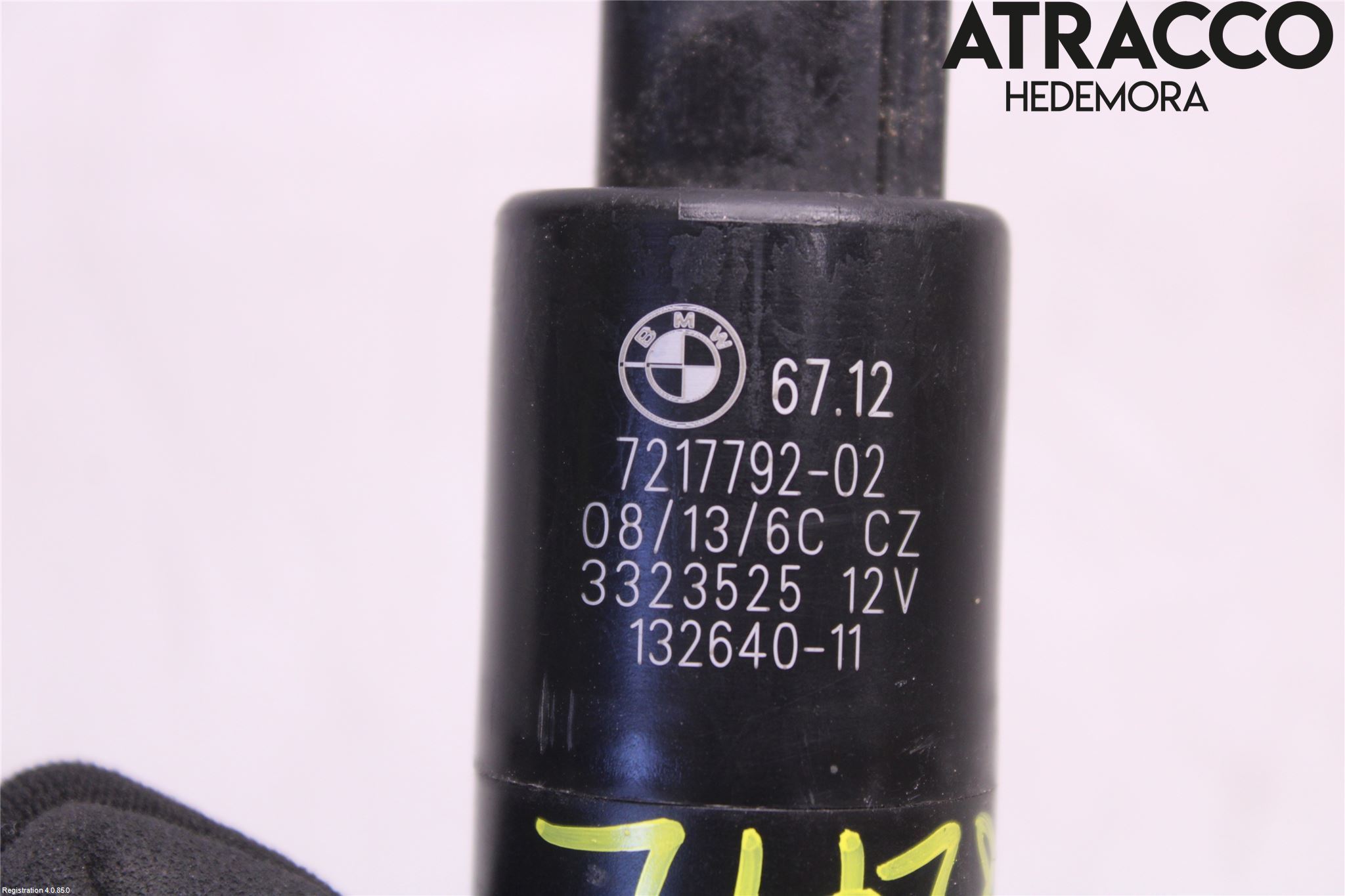 BMW 5 F10/F11/F18 09-17 Spylerpumpe Høytrykk