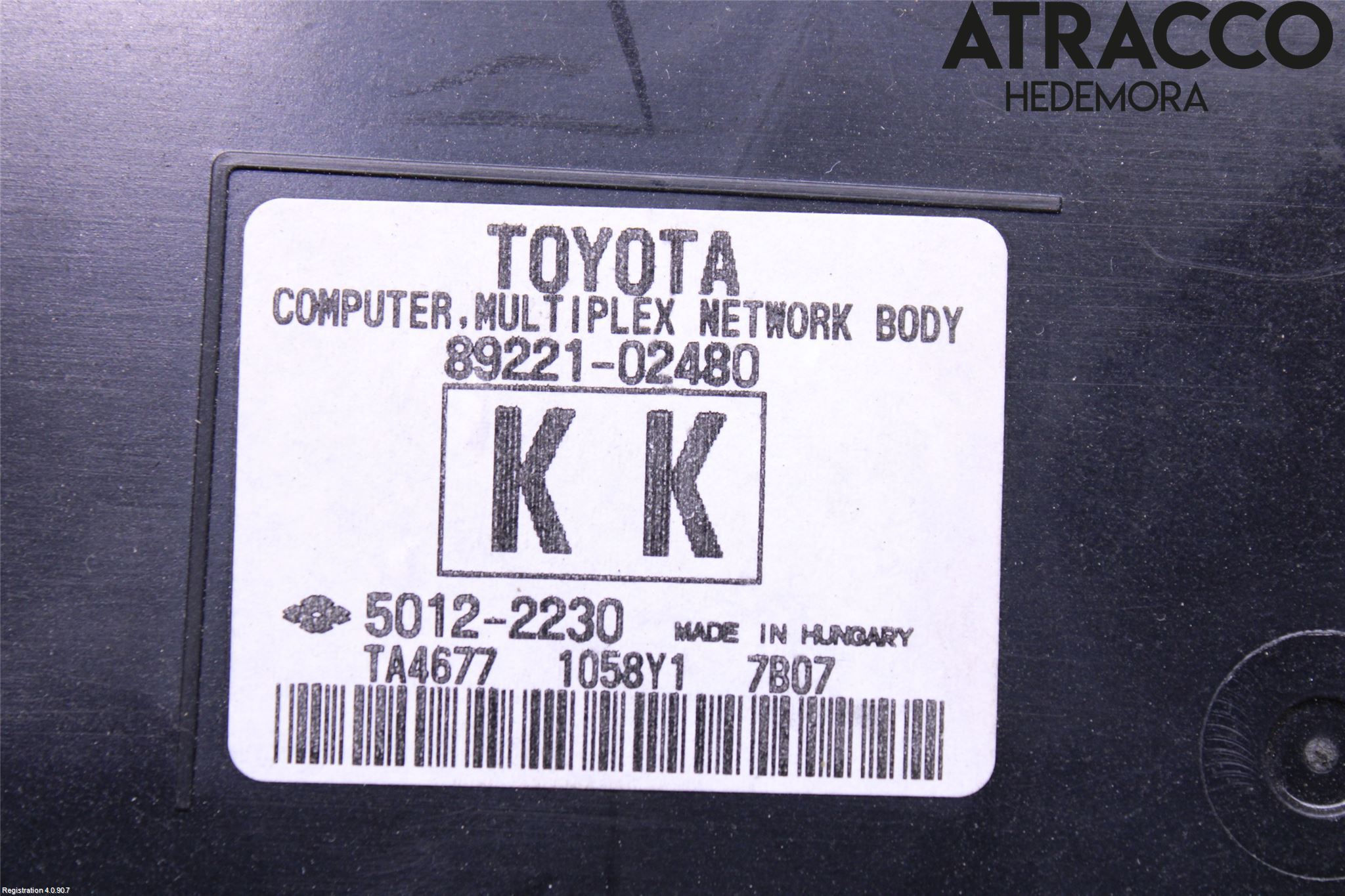 Toyota AURIS 13-19 Sikringsboks - Elsentral