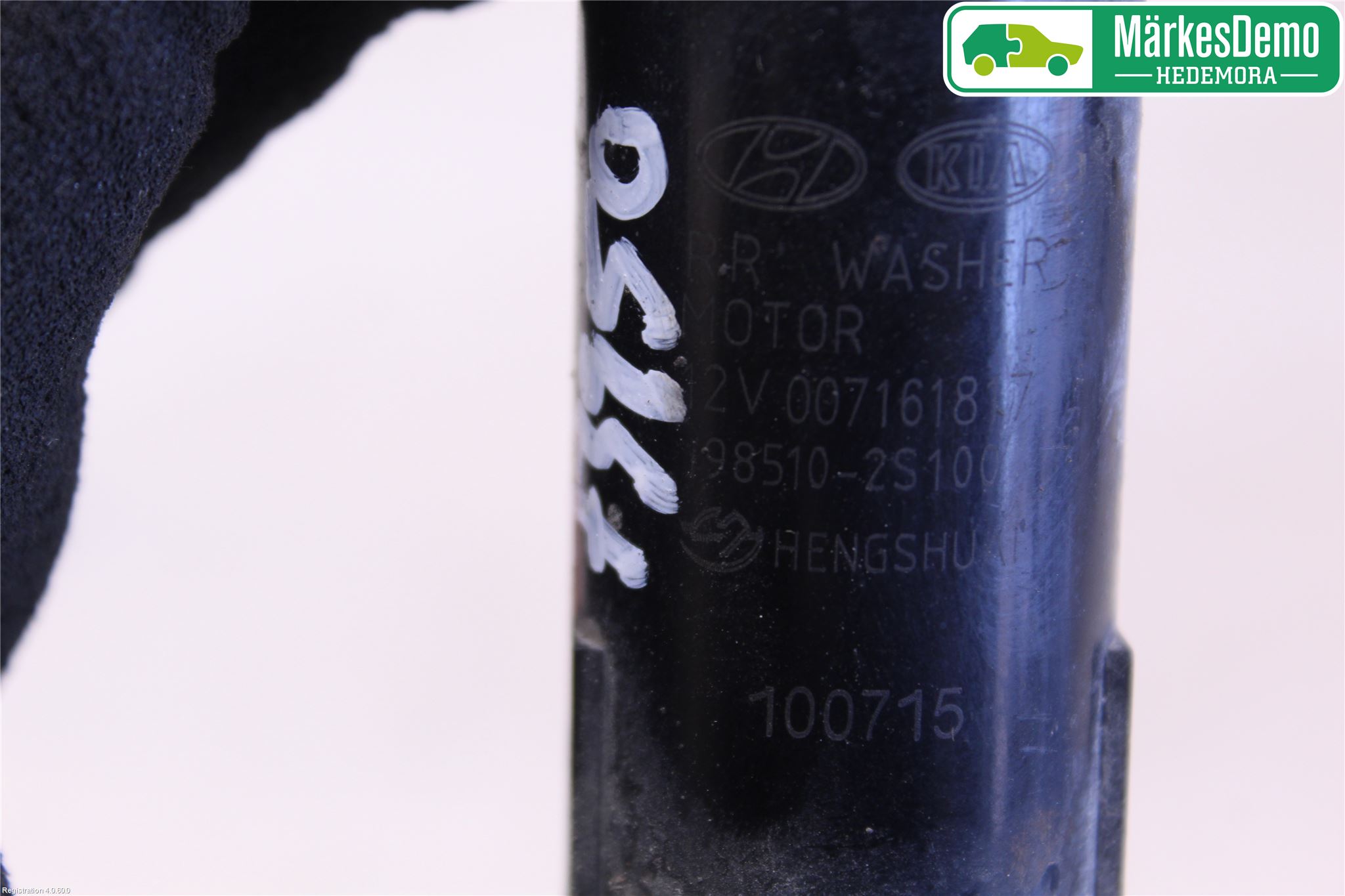 Kia SPORTAGE (SL) 11-15 Spylerpumpe Bakluke